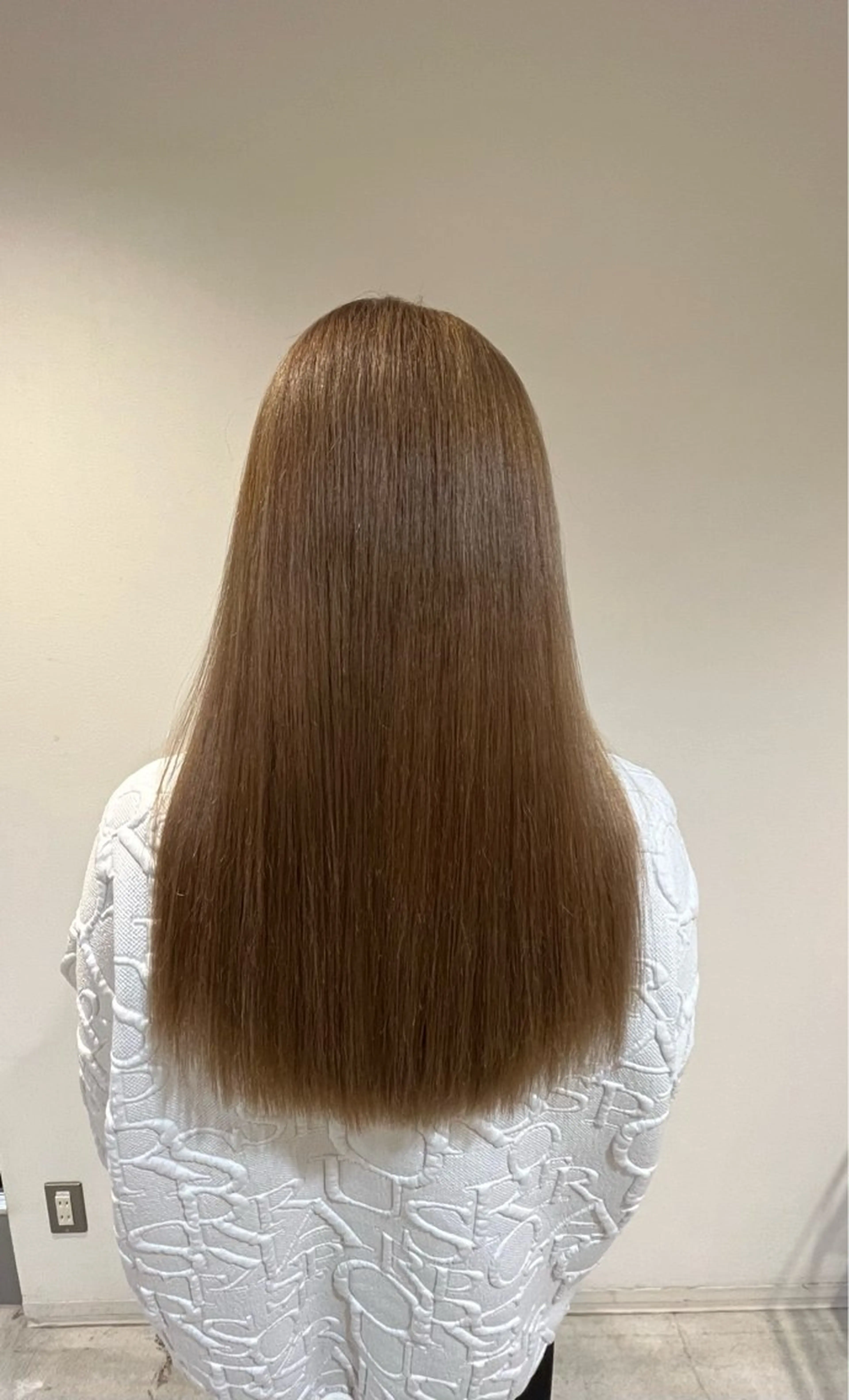 ロング カラー ベージュカラー fuuga所属・✿高宮一花 ✿のヘアスタイル