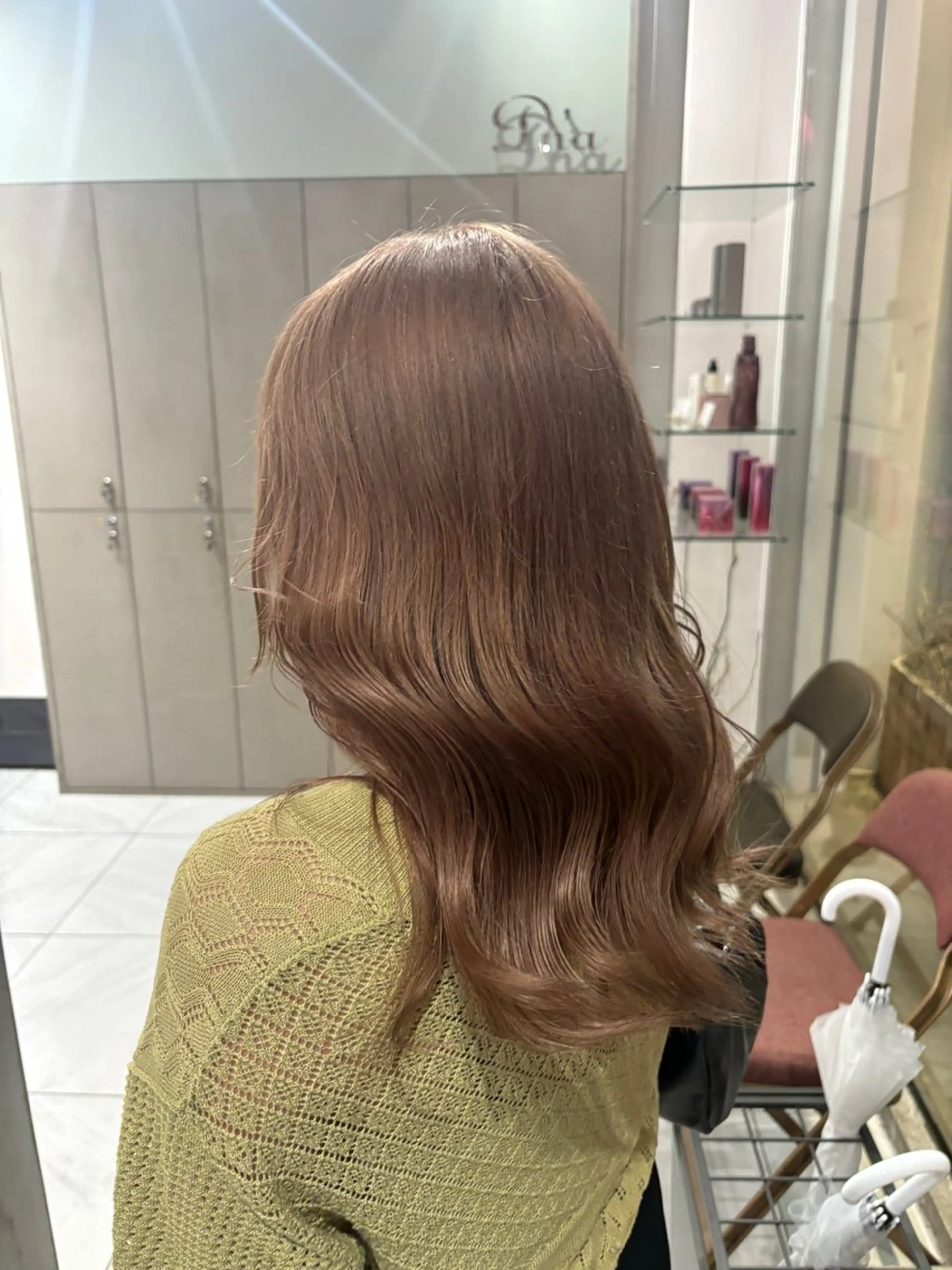 カラー ヘアカラー ️🩵RINKA/ ハイトーンカラー🩵のヘアスタイル