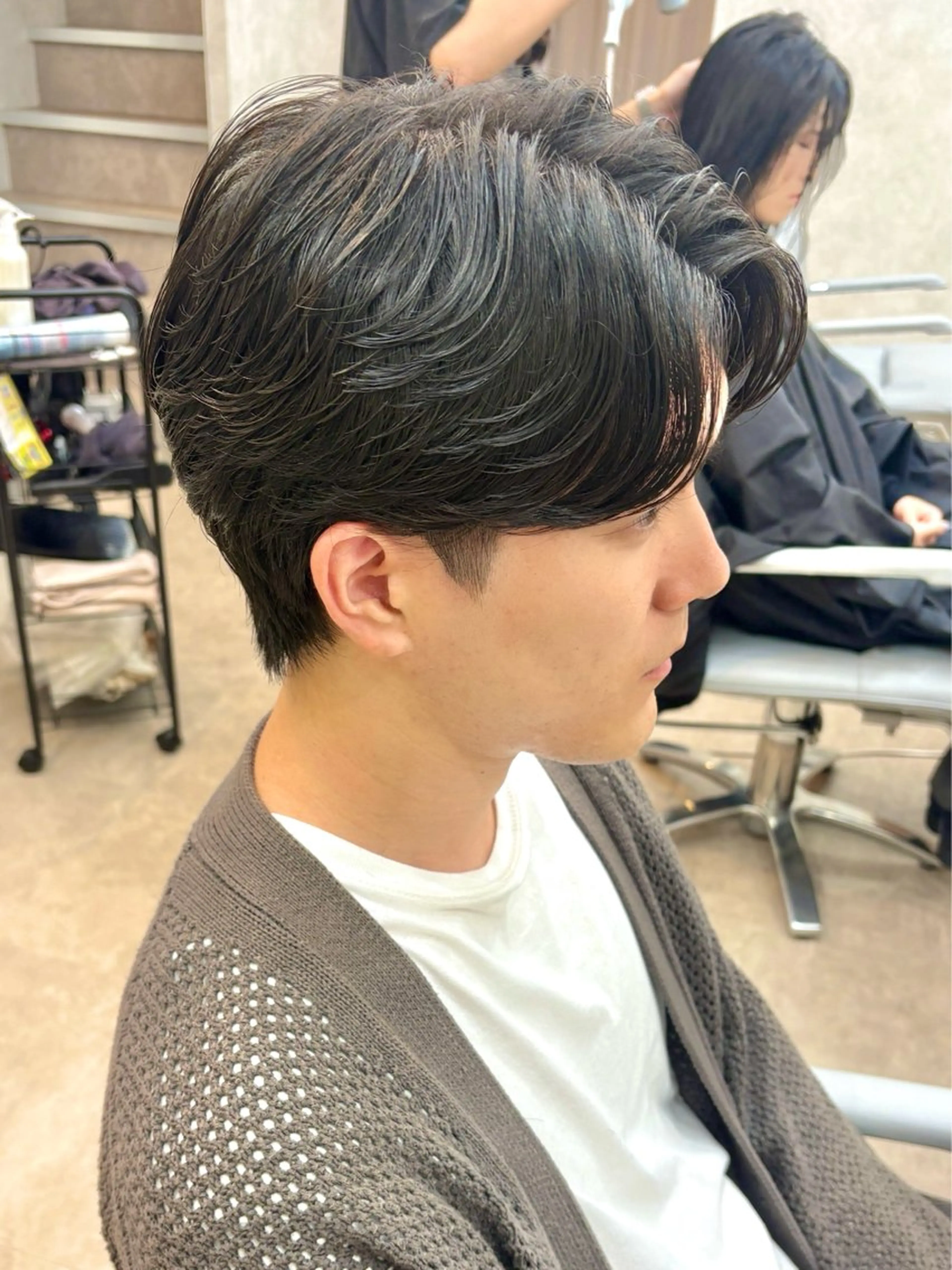 メンズカット+炭酸シャンプー¥4950の写真