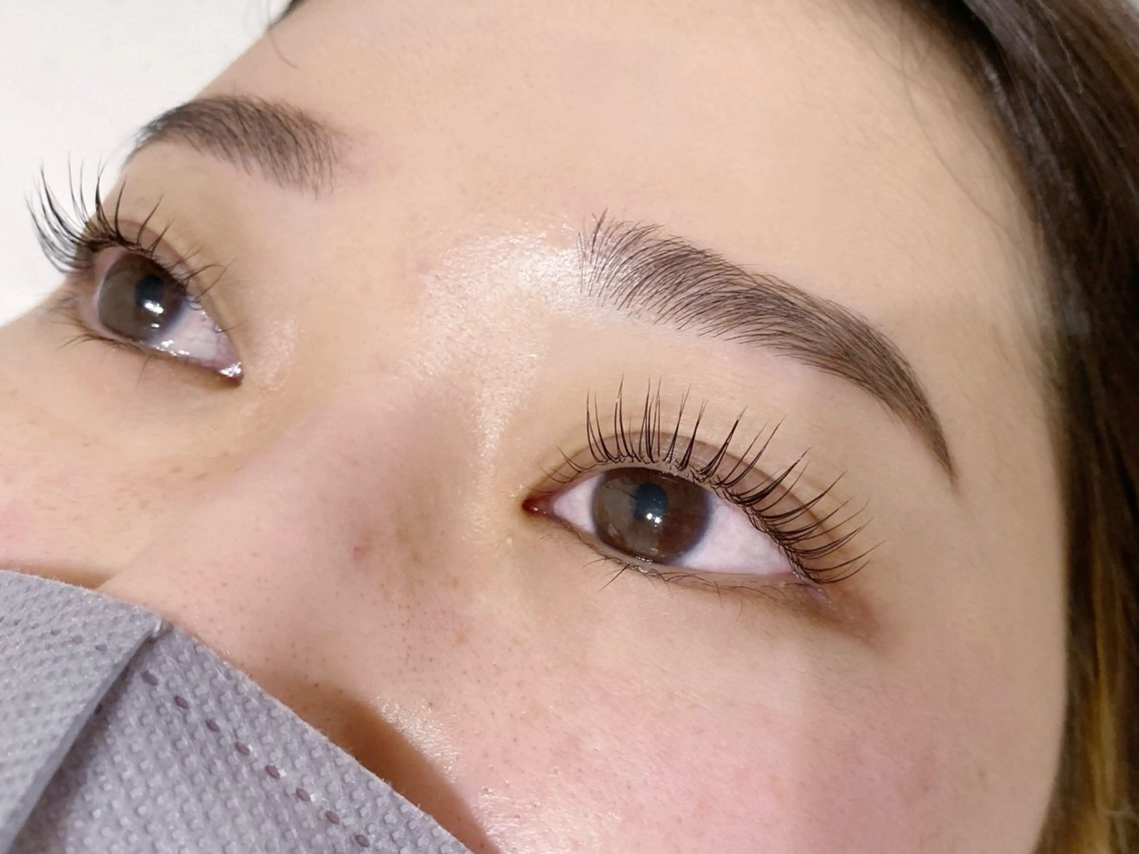 マツエク・マツパ パリジェンヌラッシュリフト Nail&Eyelash Rea所属・Rea🌈Coco 韓国風まつげパーマの眉毛・アイブロウイメージ