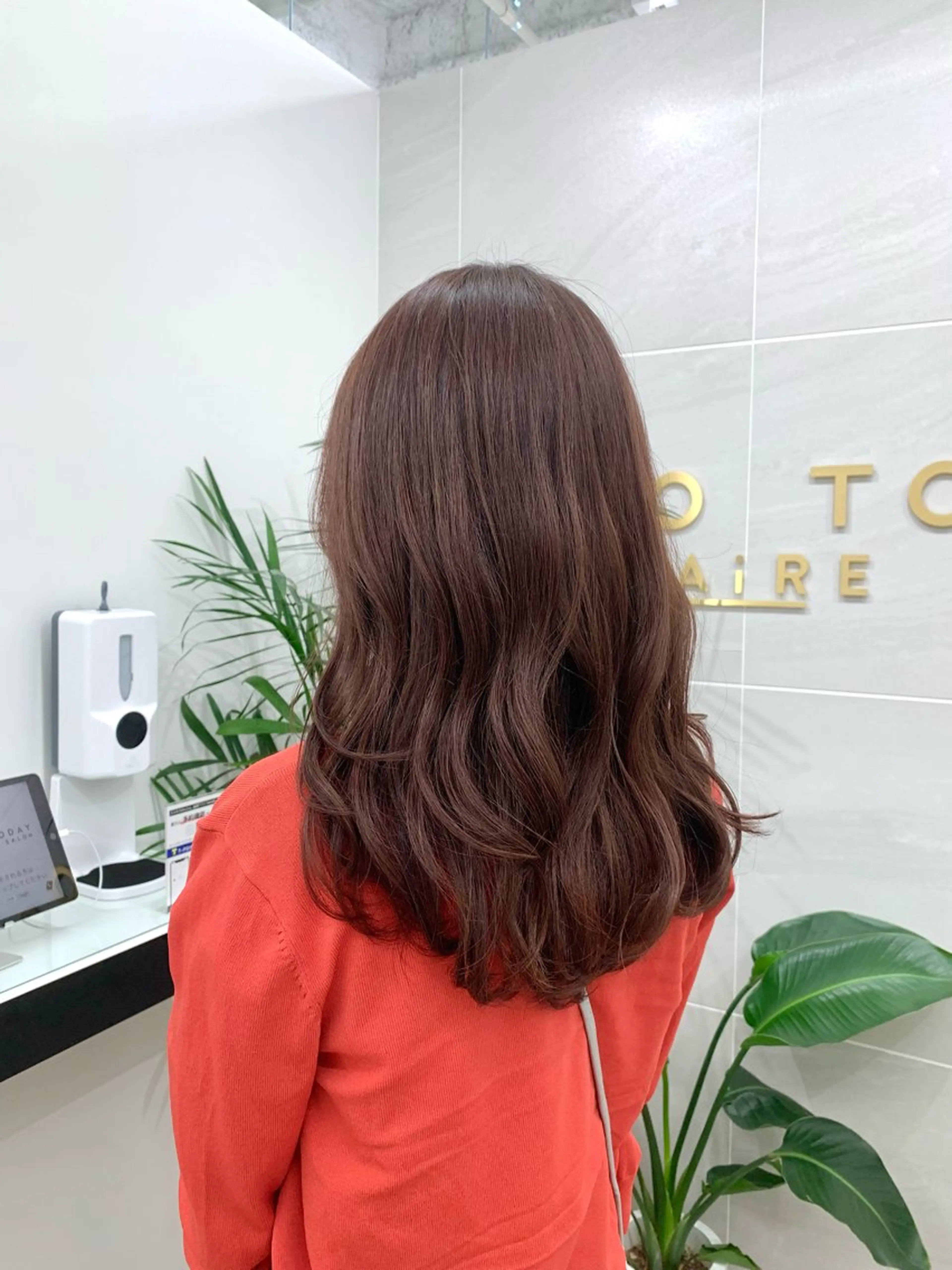 セミロング カラー ベージュカラー ラベンダーカラー ラベンダーベージュ 本格ヘッドスパ🌿 ×ヘア　佐藤のヘアスタイル