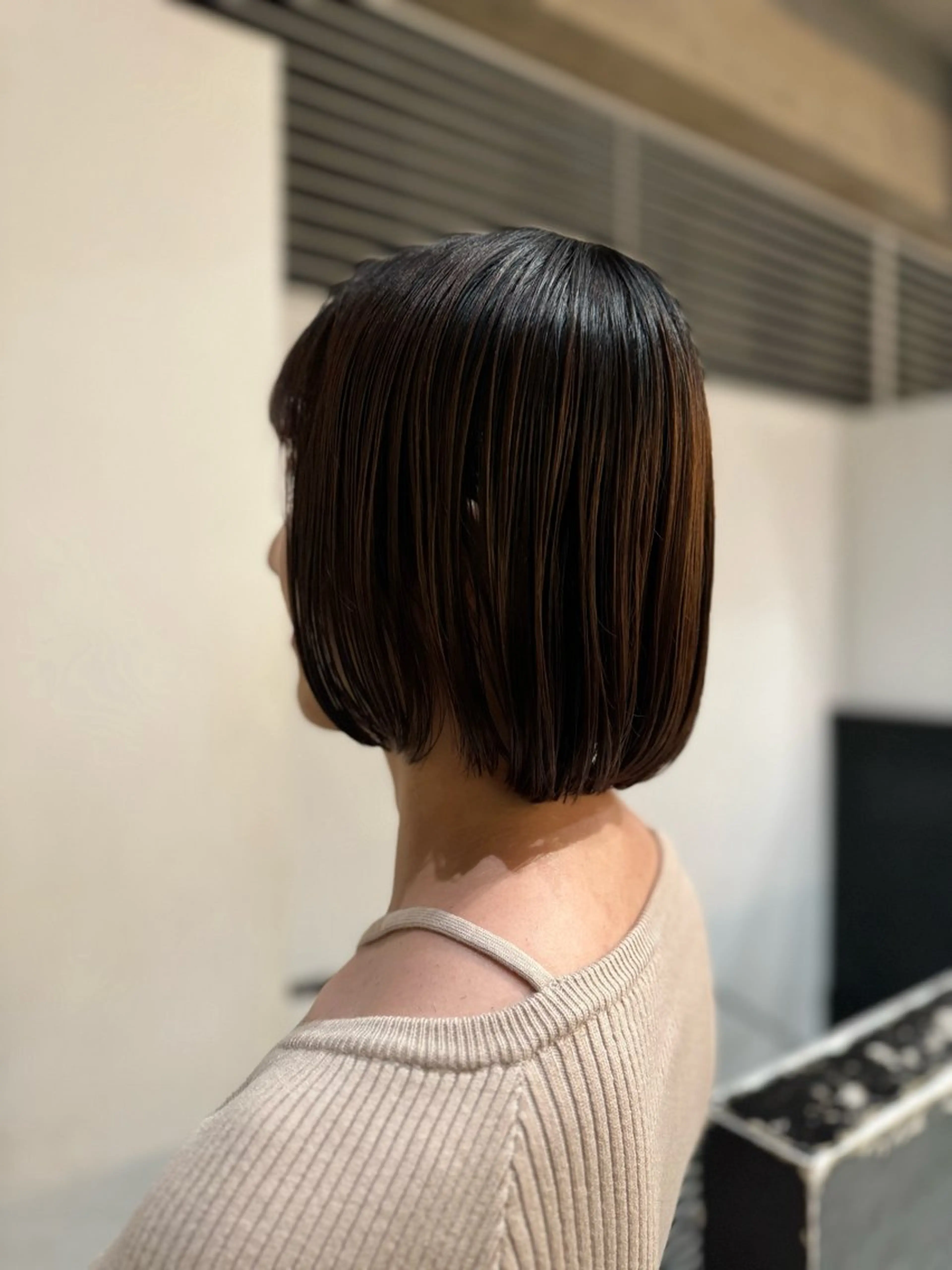 ショート ボブ 髪質改善 トリートメント Luxe表参道 髪質改善　奈良のヘアスタイル
