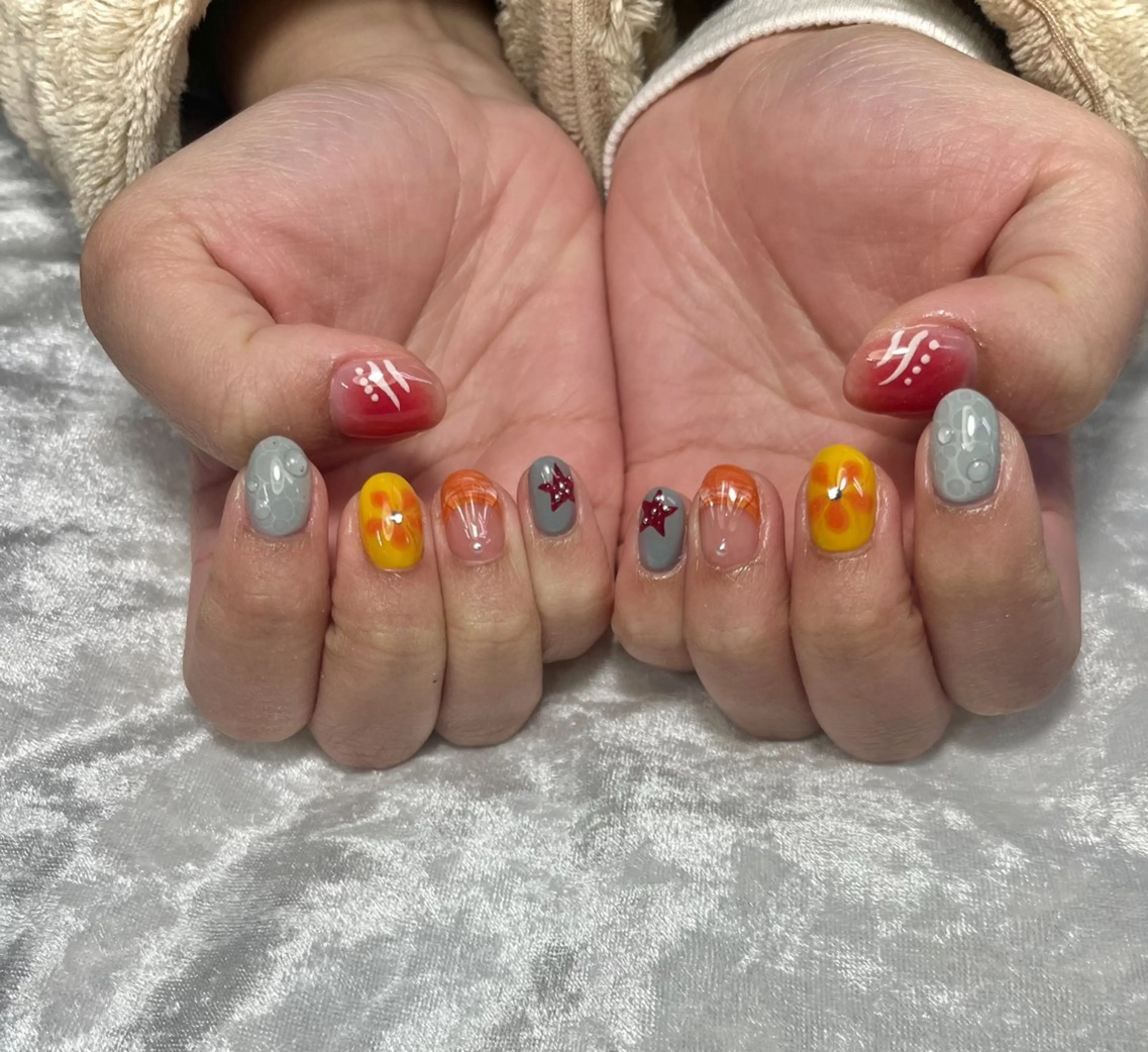 ネイル 持ち込み ハンドネイル Belle Nail NAOH.のネイルデザイン