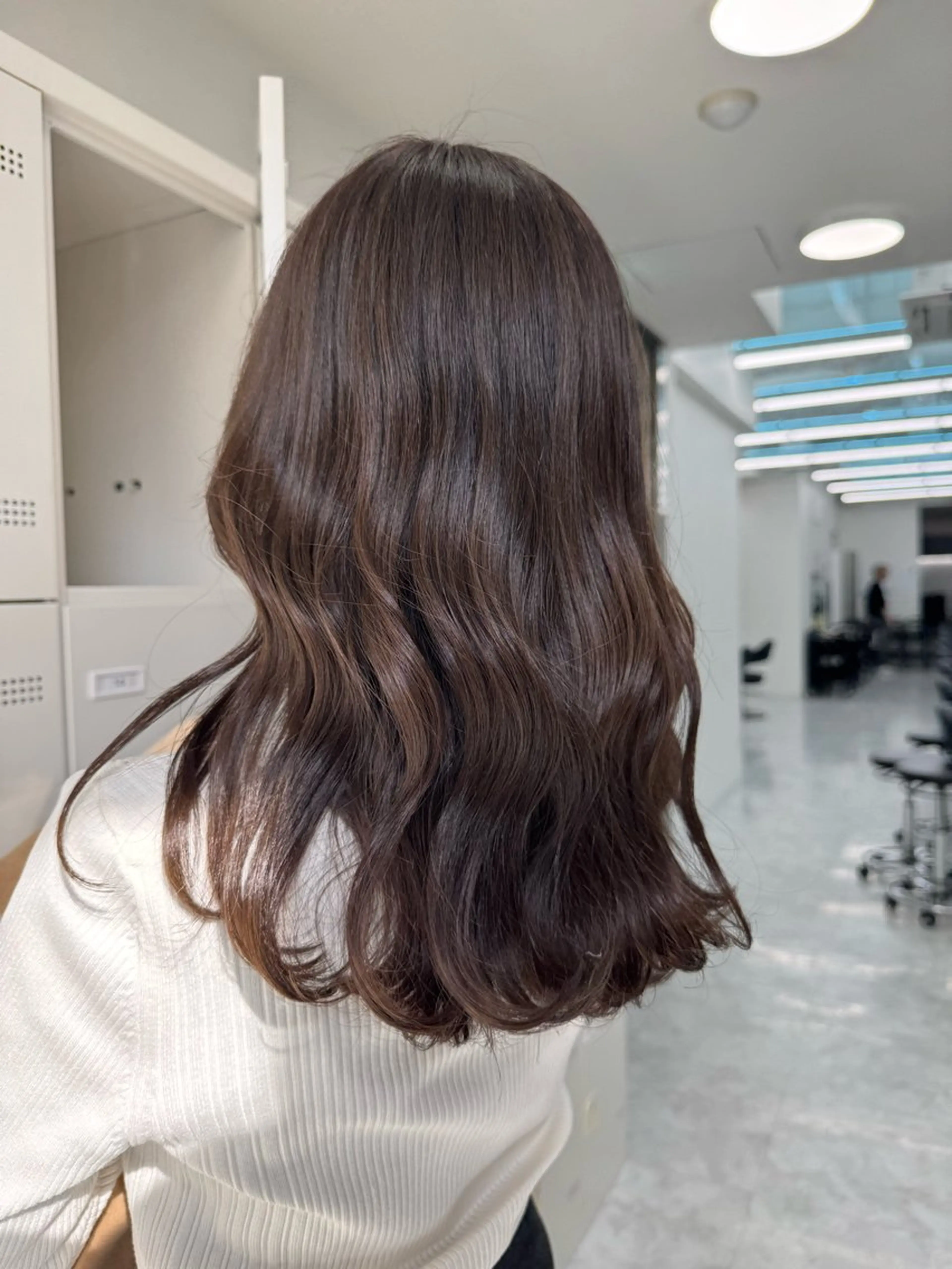 カラー ヘアカラー noa🫧ナチュラル 艶感🏹グレージュのヘアスタイル