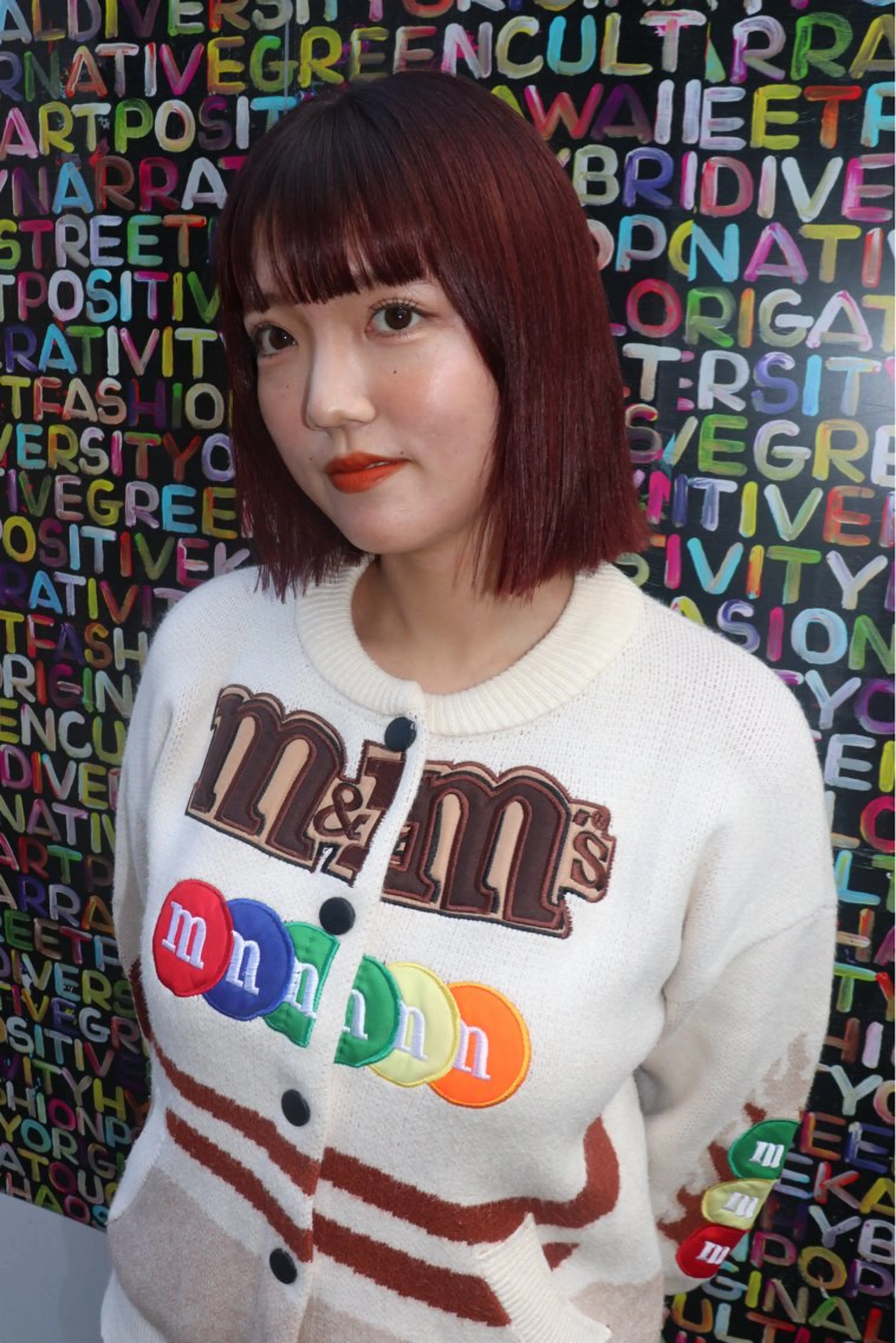 ミディアム カラー ヘアカラー @kyoniyy KYONIのヘアスタイル