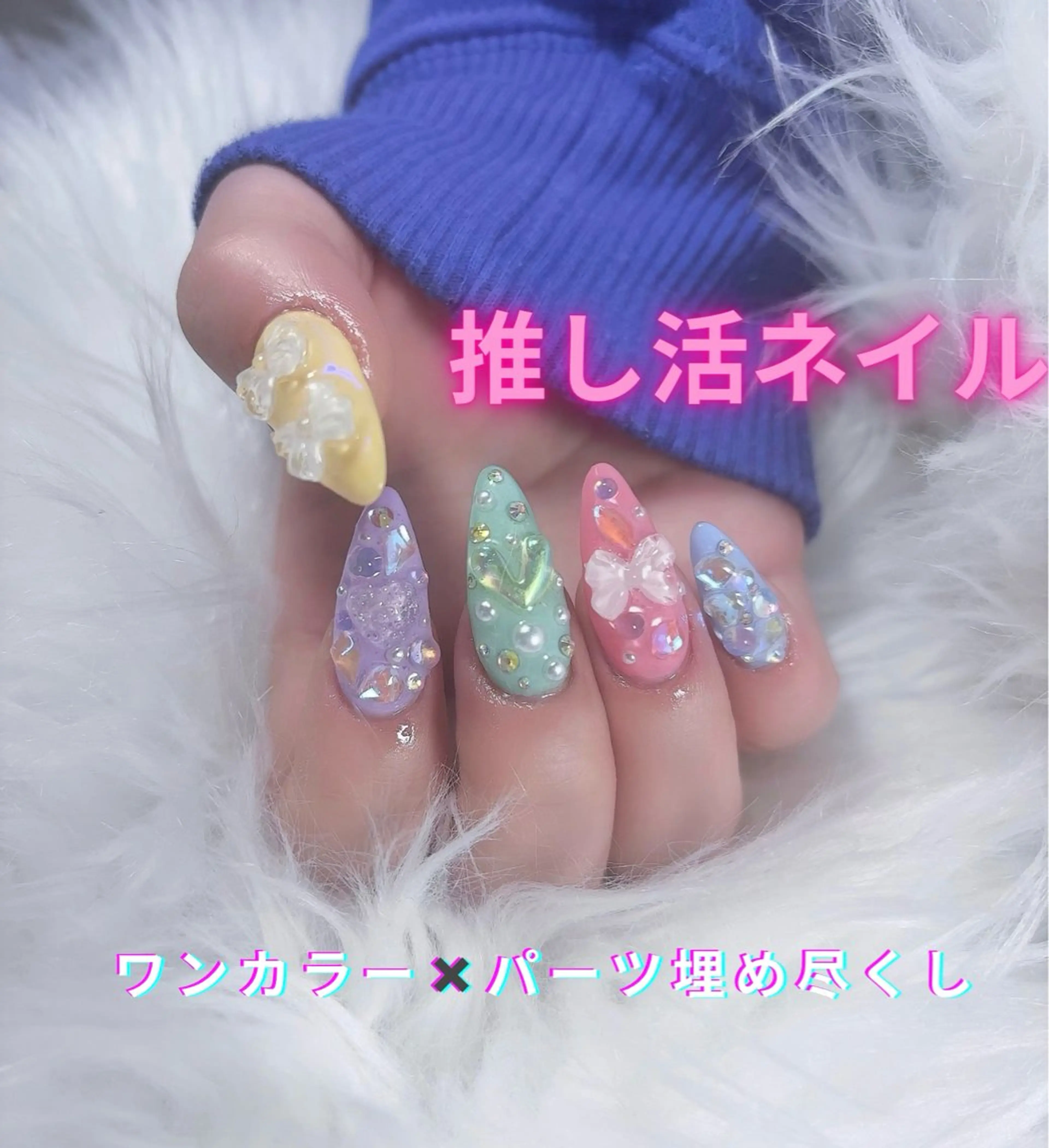 ネイル ハンドネイル 🦋Kiyomi. 🦋のネイルデザイン