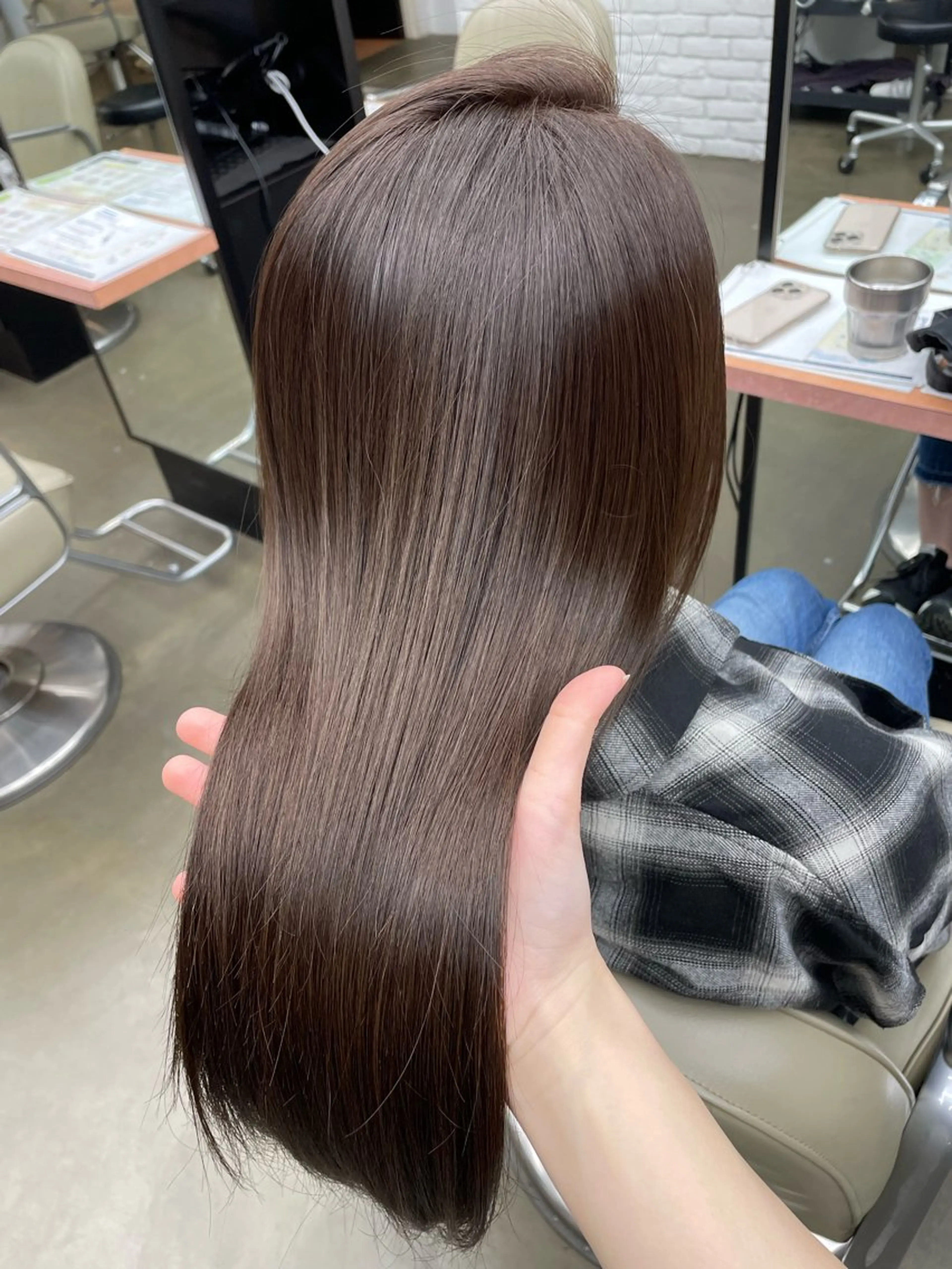 ロング トリートメント カット トリートメント ヘアセット 🍑まき/カット /髪質改善カラー🍑のヘアスタイル