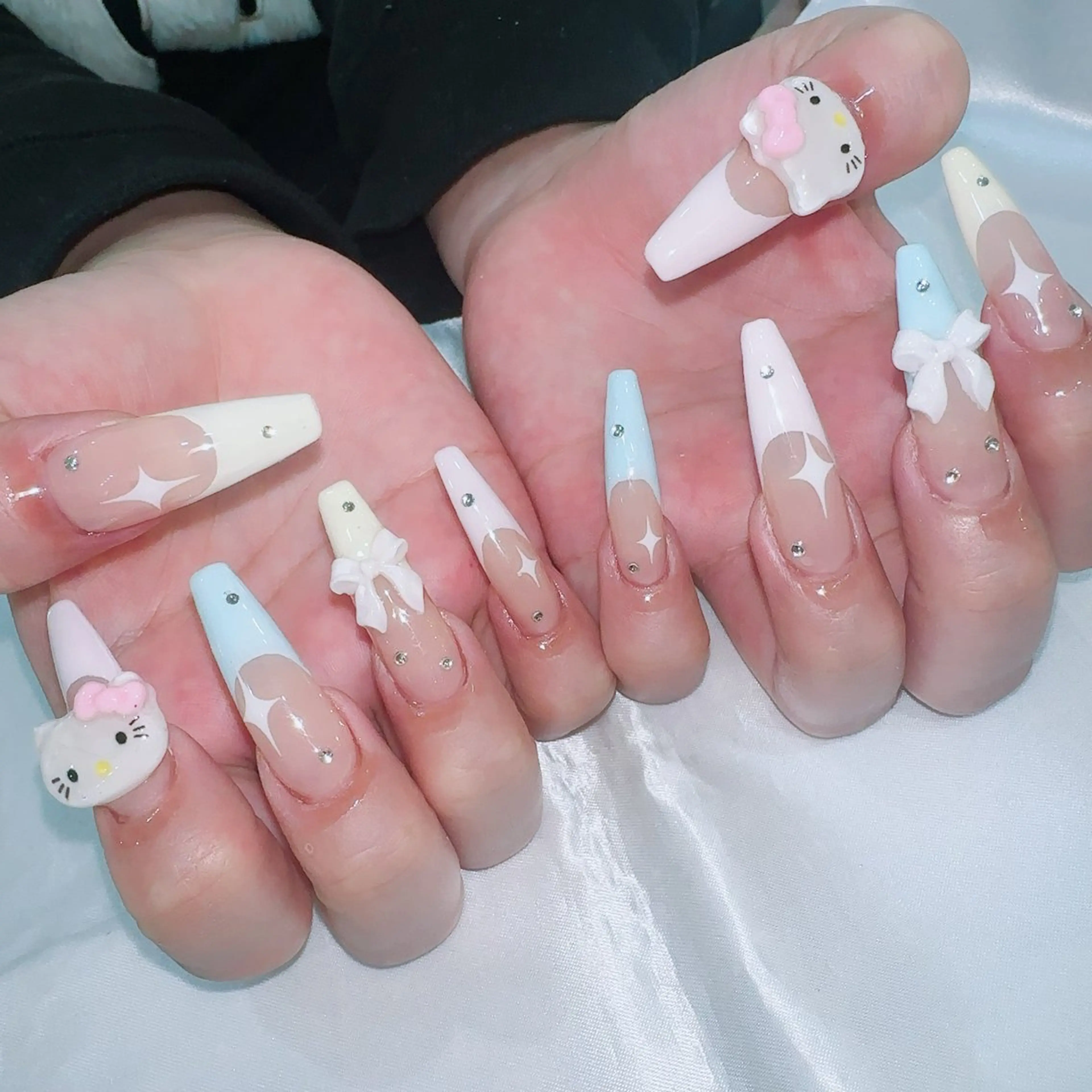 ロング 韓国風ヘア HanaAoyama所属・HanaAoyama RINAのネイルデザイン