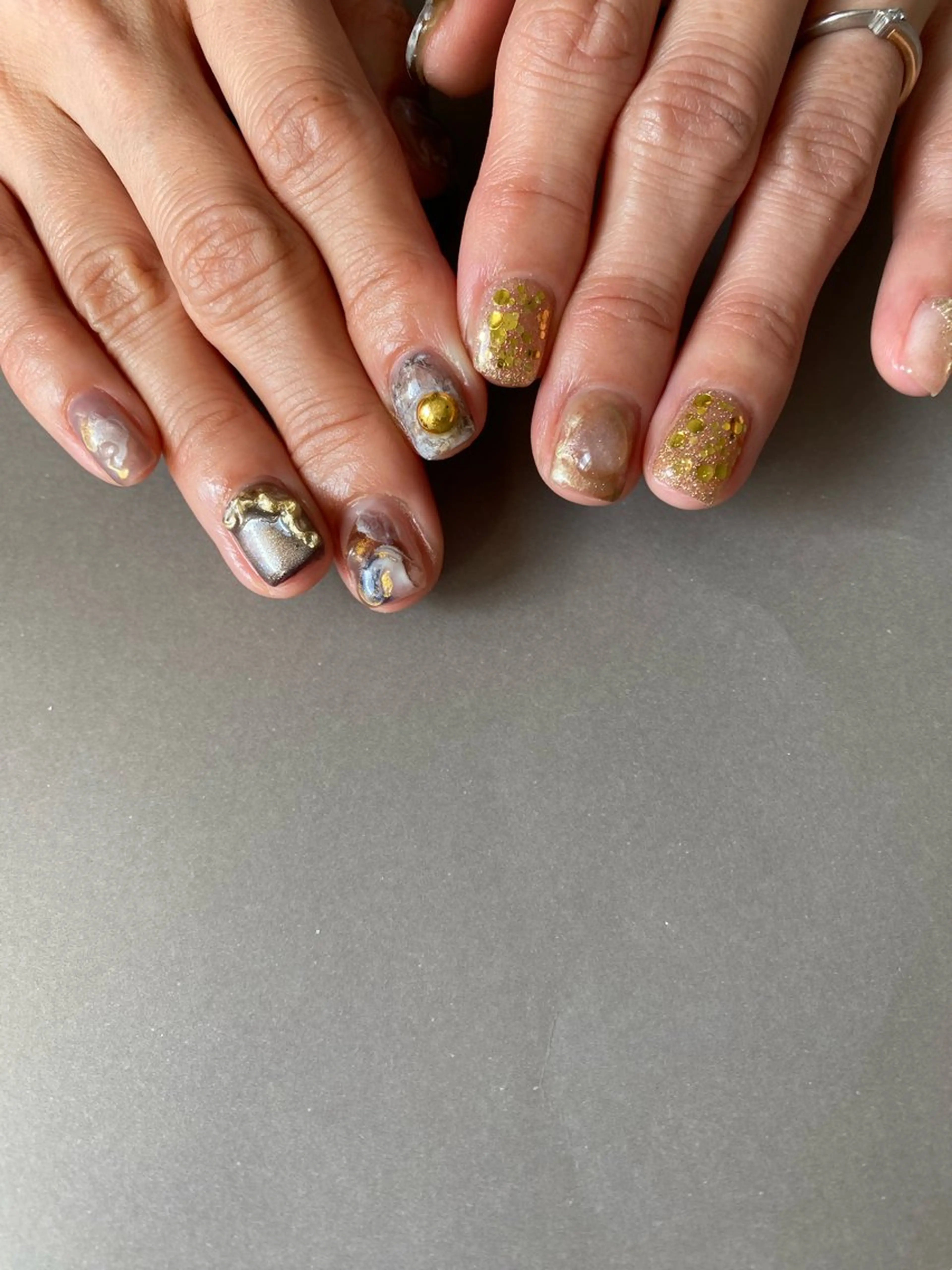 ネイル ハンドネイル nailsalon Puretéのネイルデザイン