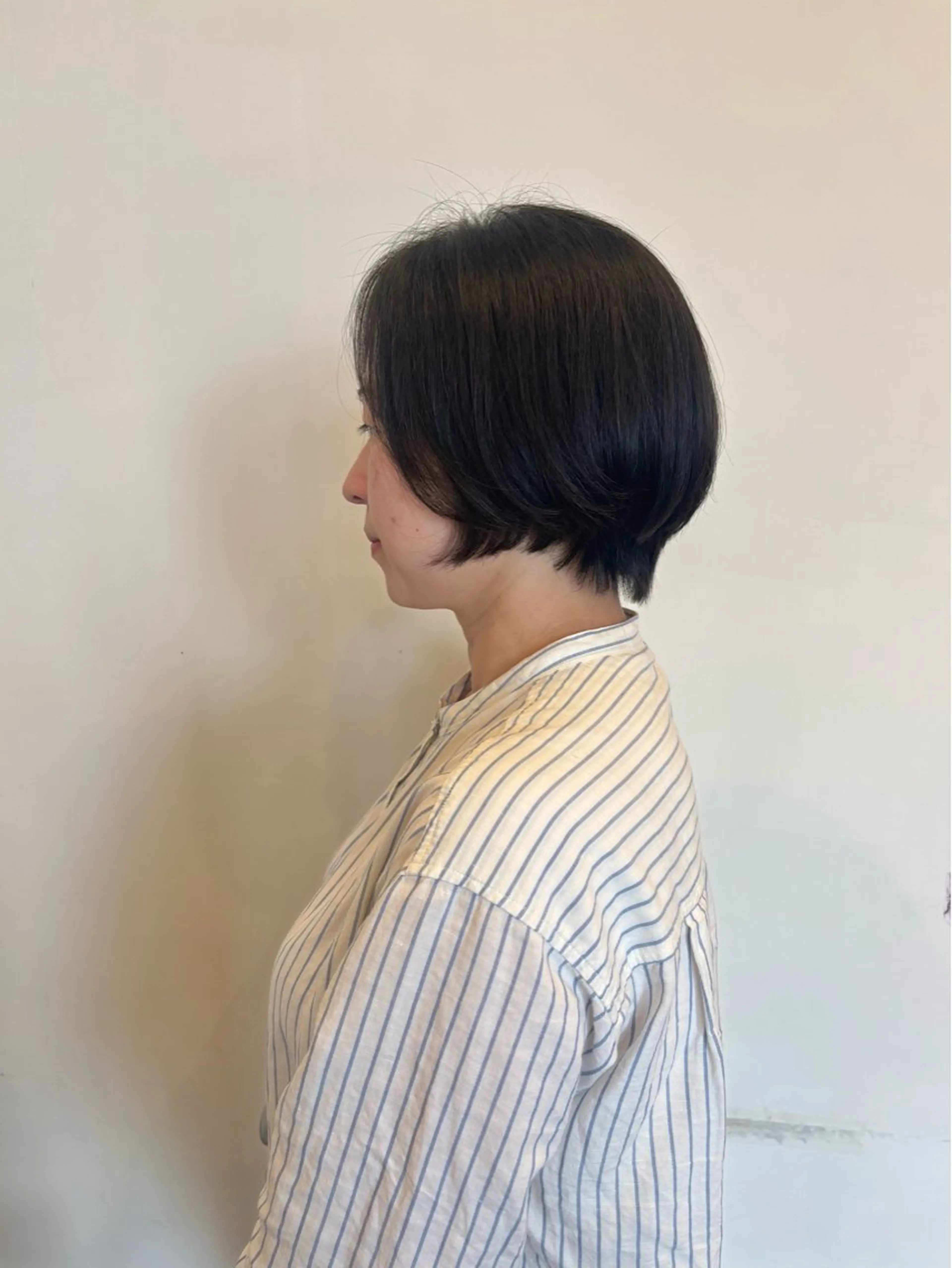 ショート ショートボブ ボブ ショートヘア カット 杉本 舞のヘアスタイル
