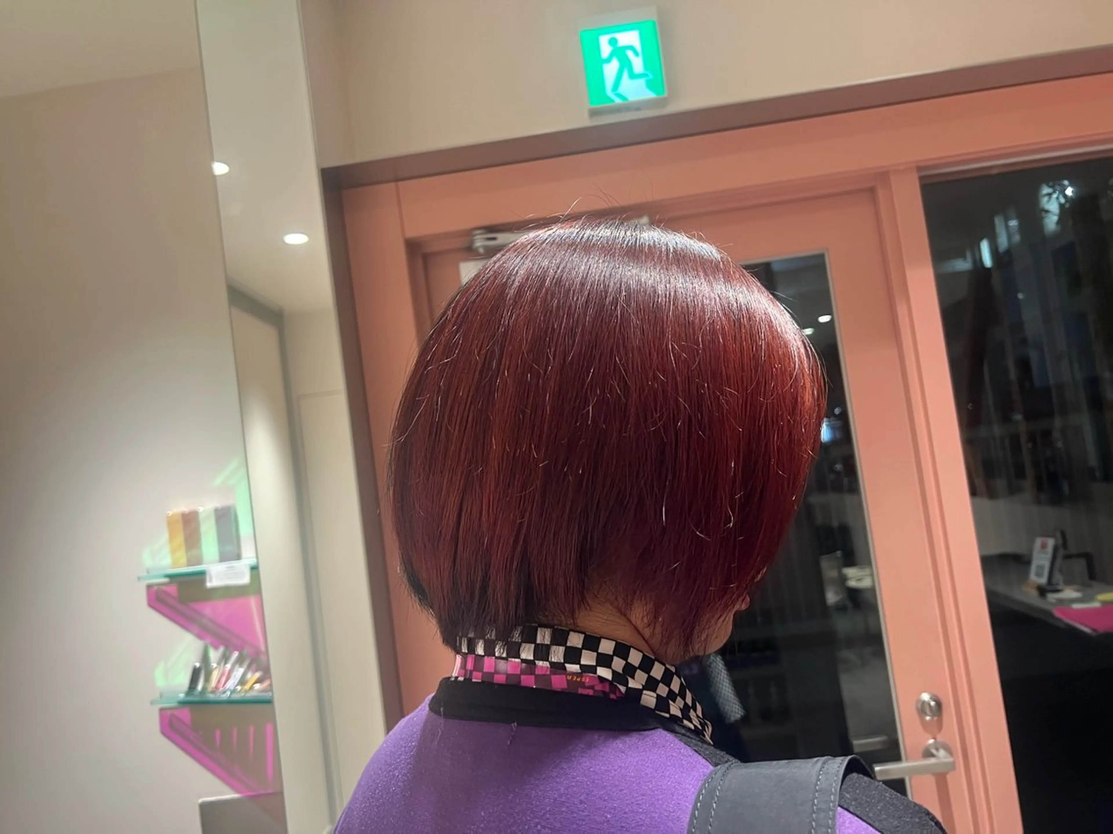 【ワンカラー/暖色カラー🍒🍑🍊/ブリーチなし】ミディアムorロングの写真