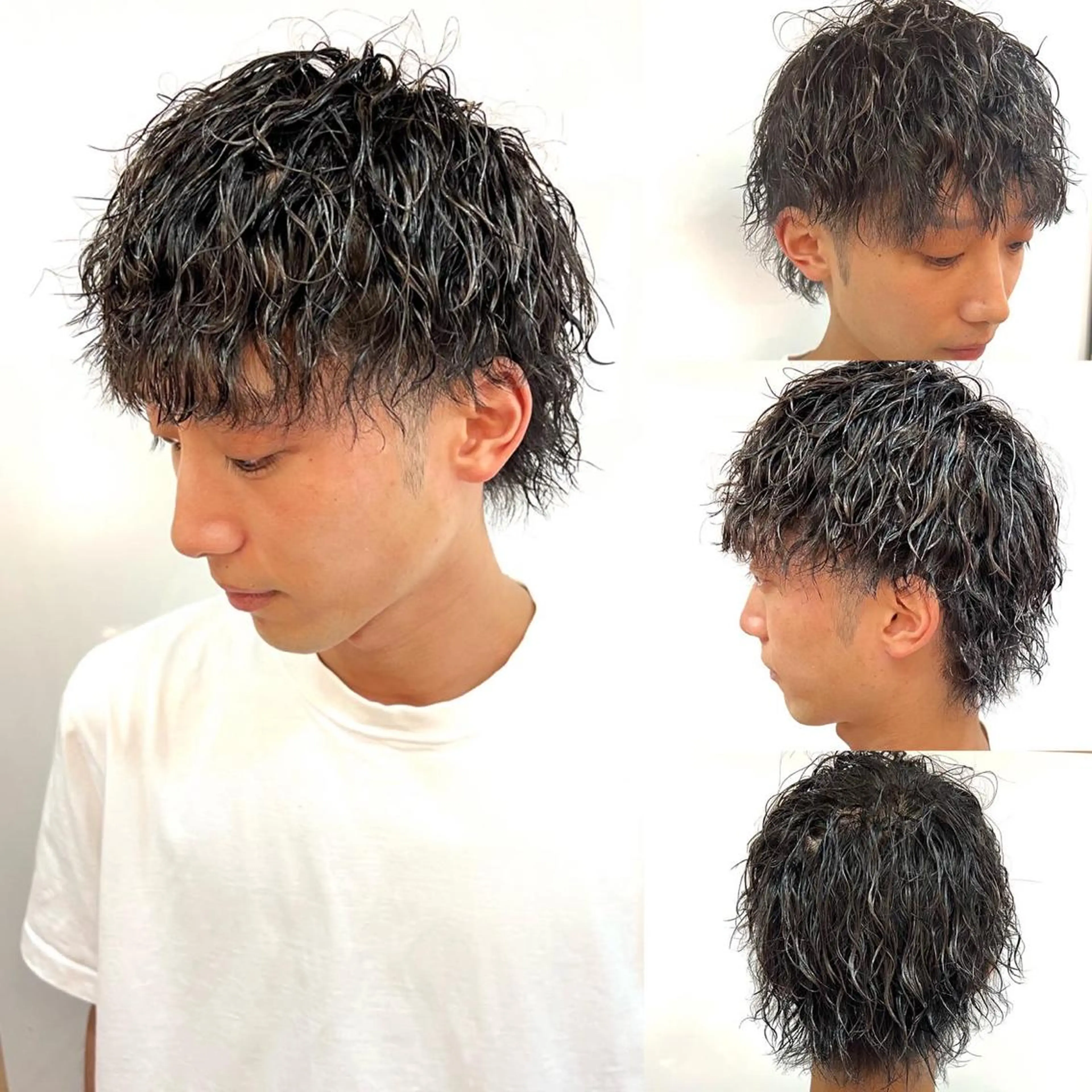 パーマ 予約1000件超 ✨メンズパーマのヘアスタイル