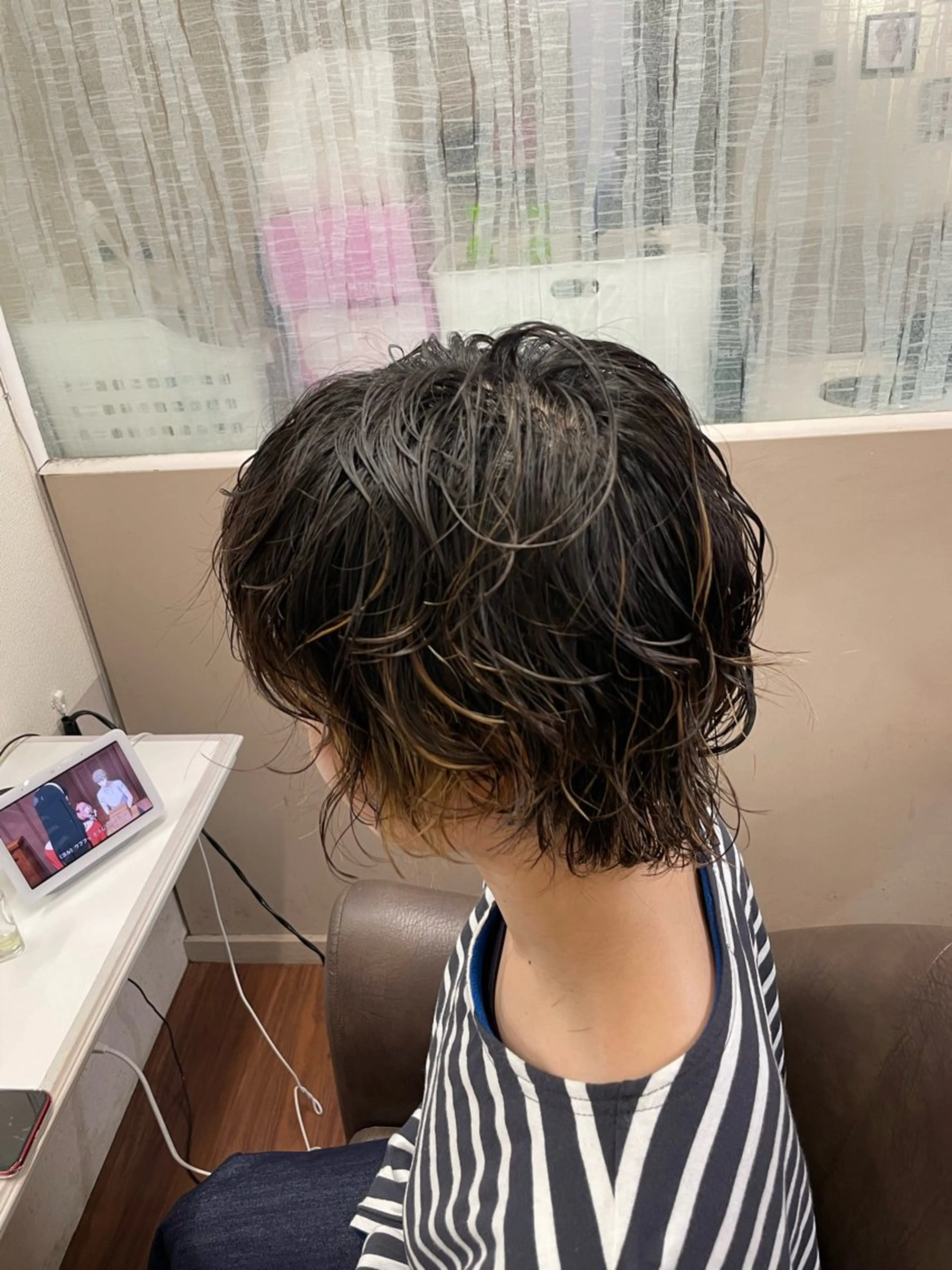 ショート ショートヘア カット パーマ トリートメント TMJ所属・バズる韓国ヘア 🇰🇷溝邊　拓麿のヘアスタイル