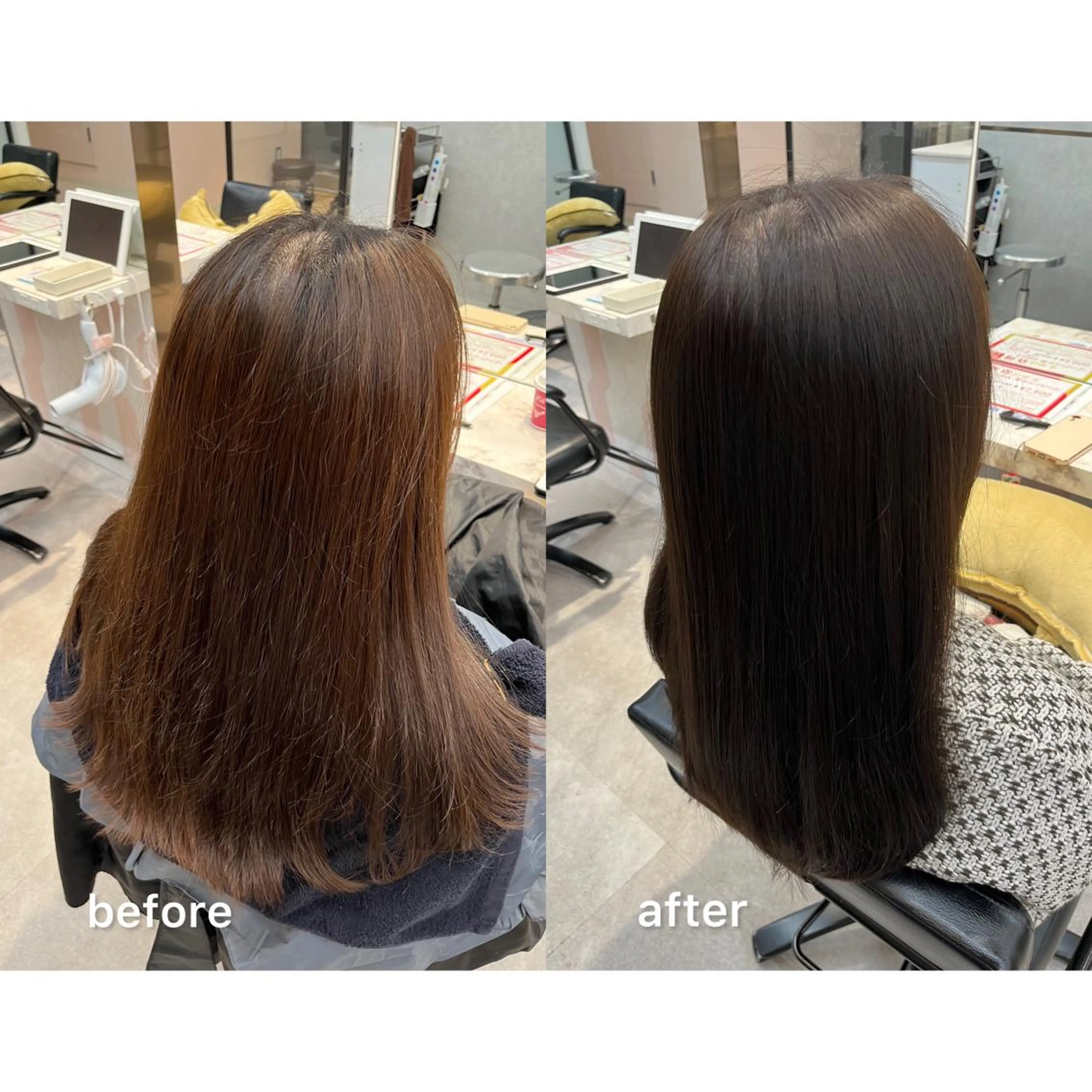 ロング カラー グレージュ AFLOAT/L 🍀Sachi🍀のヘアスタイル
