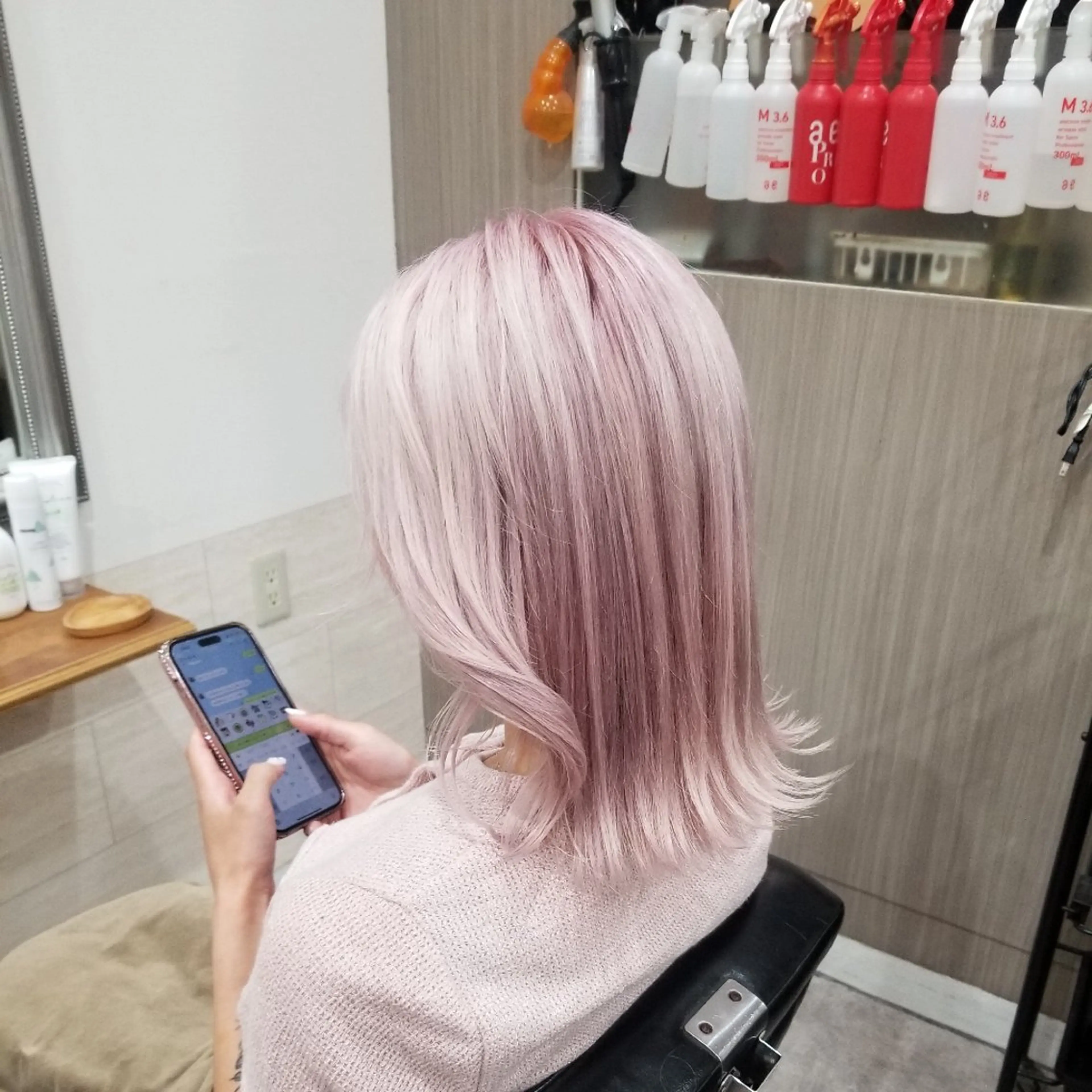 カラー 暖色🍎透明感カラー 🩵小林かりんのヘアスタイル