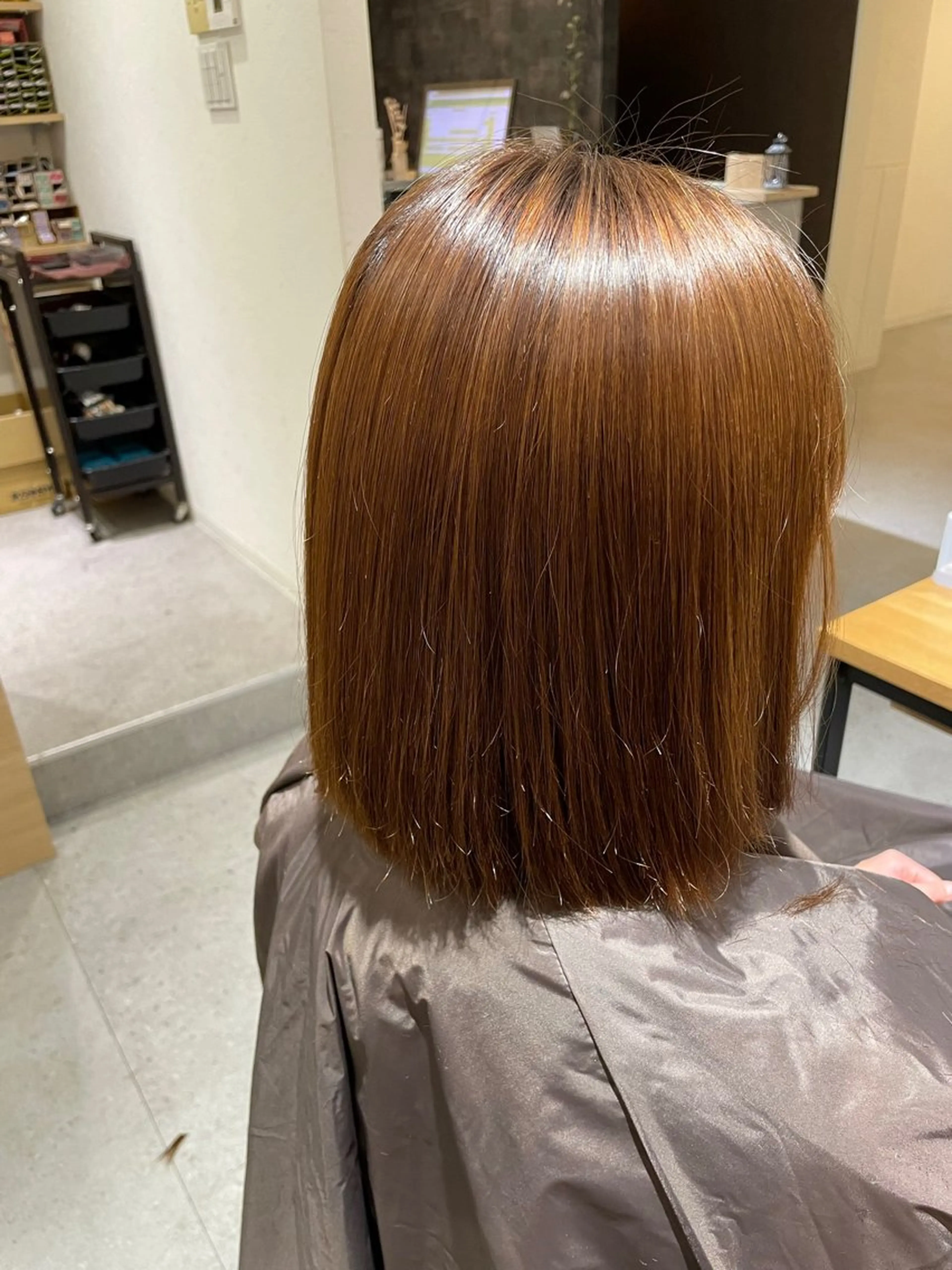ショート 酸性ストレート カット 縮毛矯正 女性リピ90%🍨 🩷佐藤みずきのヘアスタイル