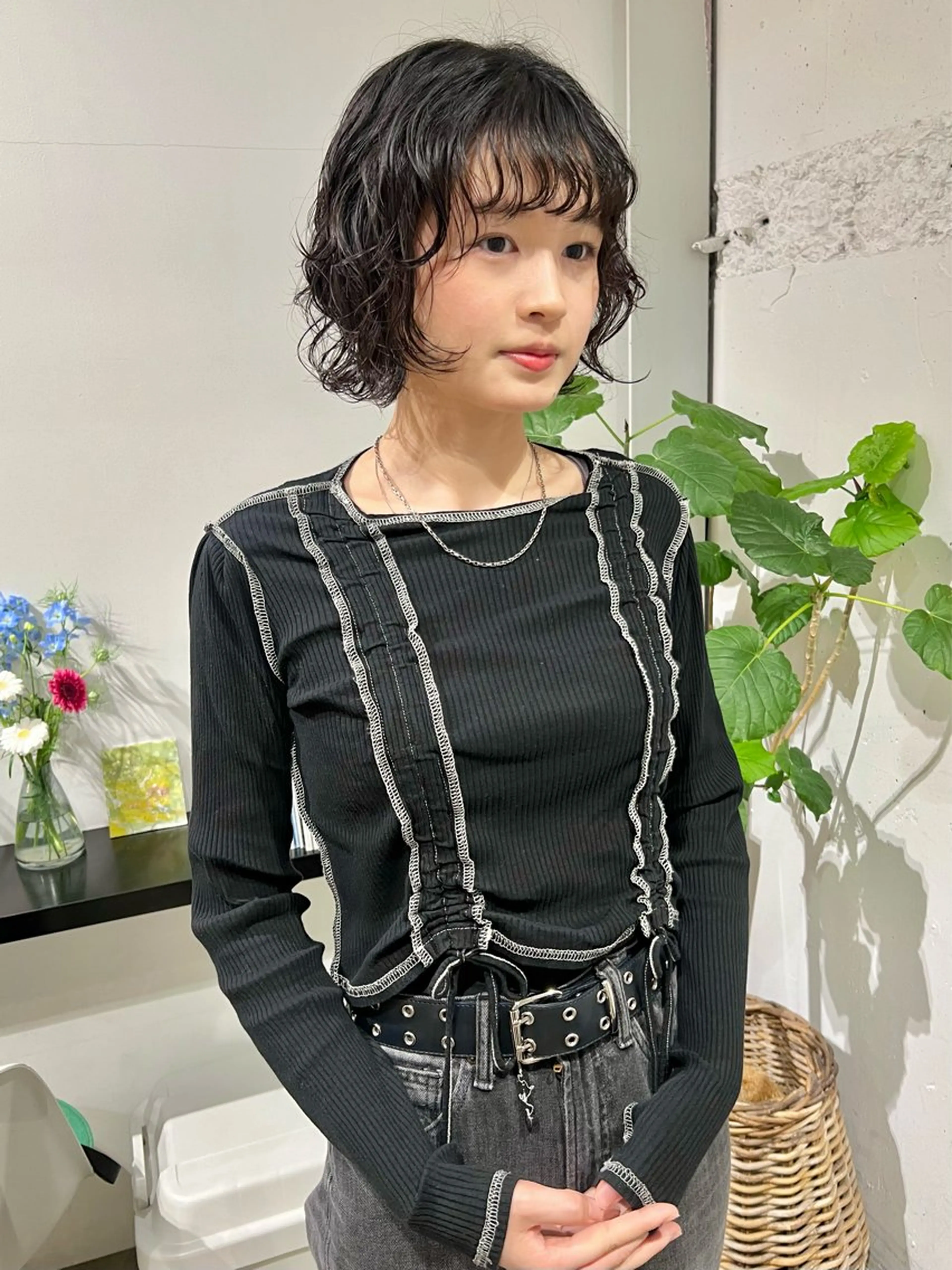 ショート カット 石井 菜々のヘアスタイル