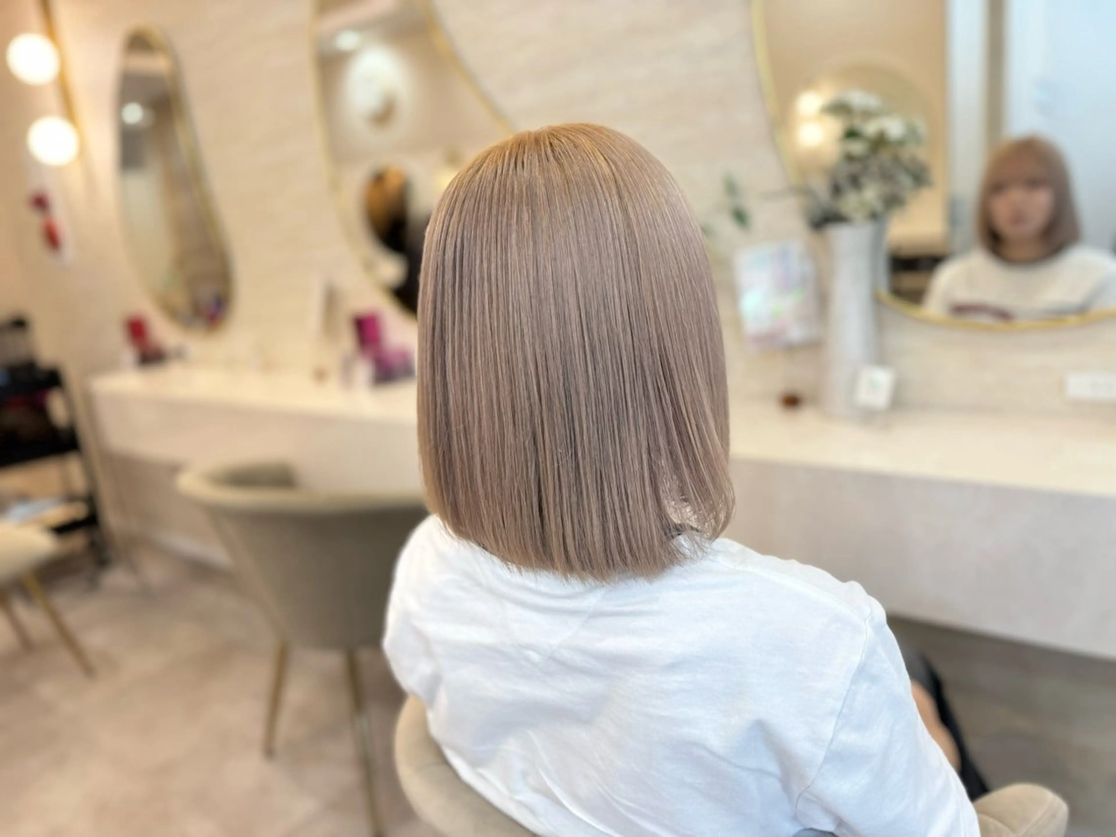 ミディアム カラー ヘアカラー 池袋メンズ指名率 No.1飯塚✂️のヘアスタイル
