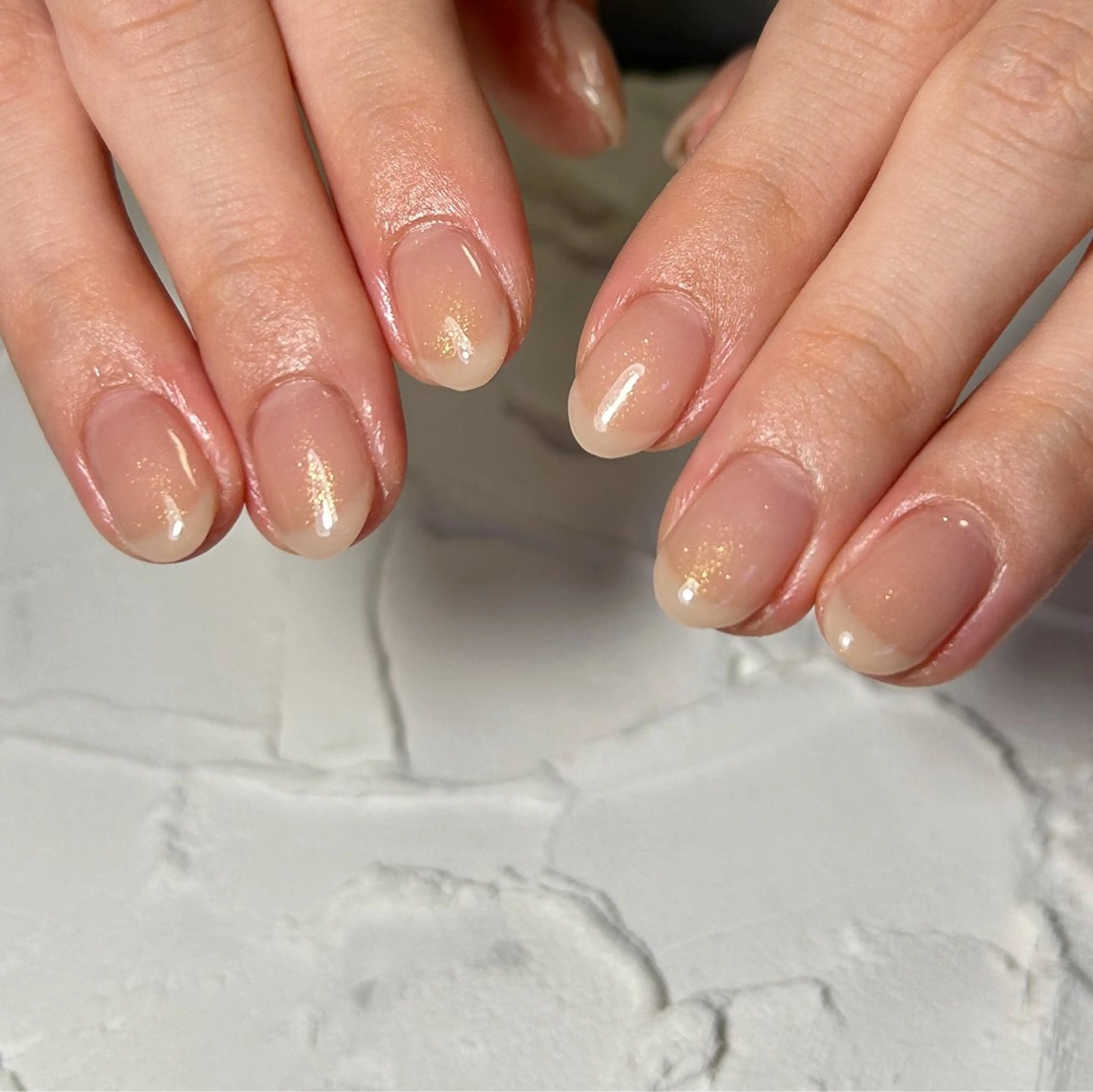 ネイル フレンチネイル Lofinails ちひろのネイルデザイン