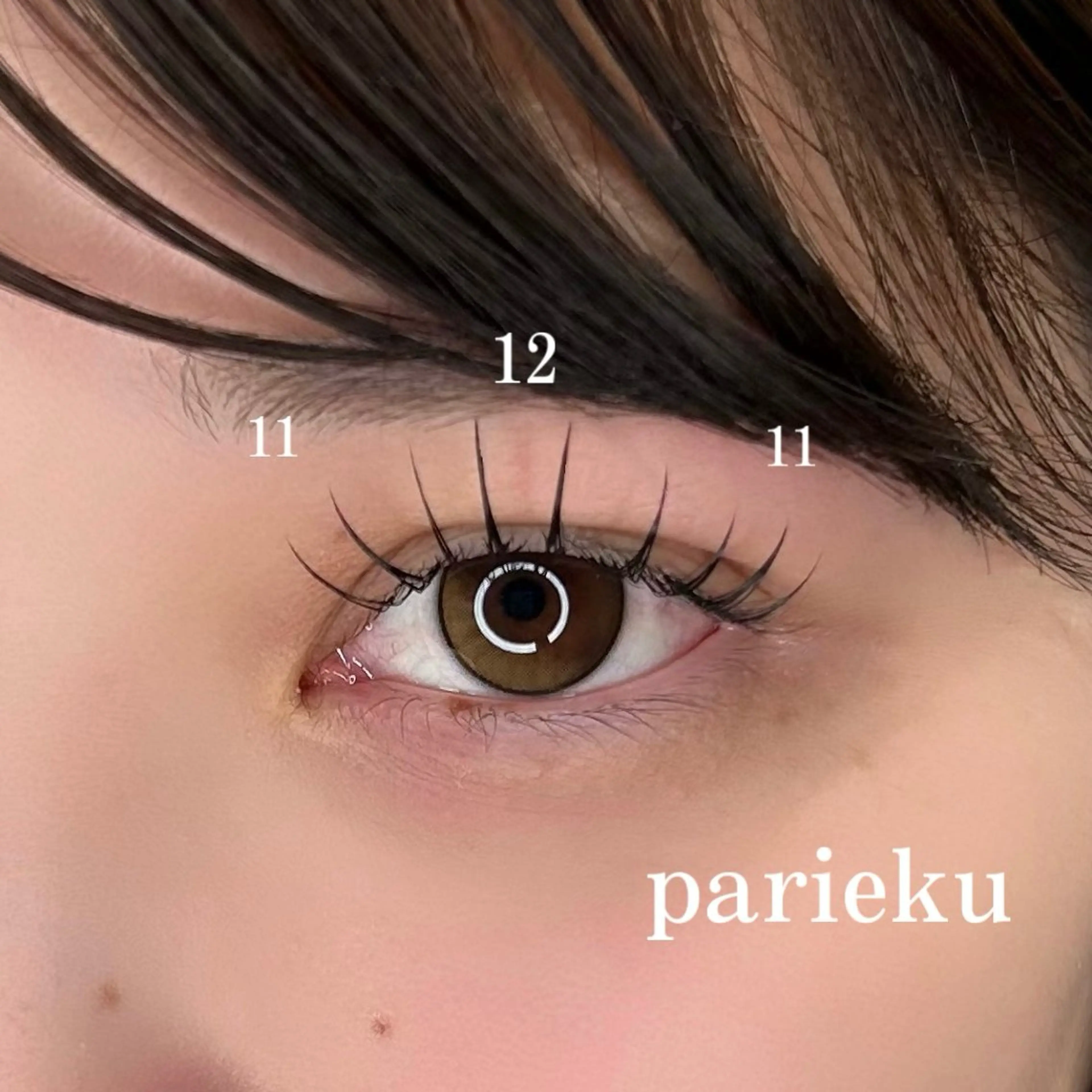 マツエク・マツパ パリジェンヌラッシュリフト マツパ 🧡MISUZU 京都Two🧡のマツエク・マツパデザイン