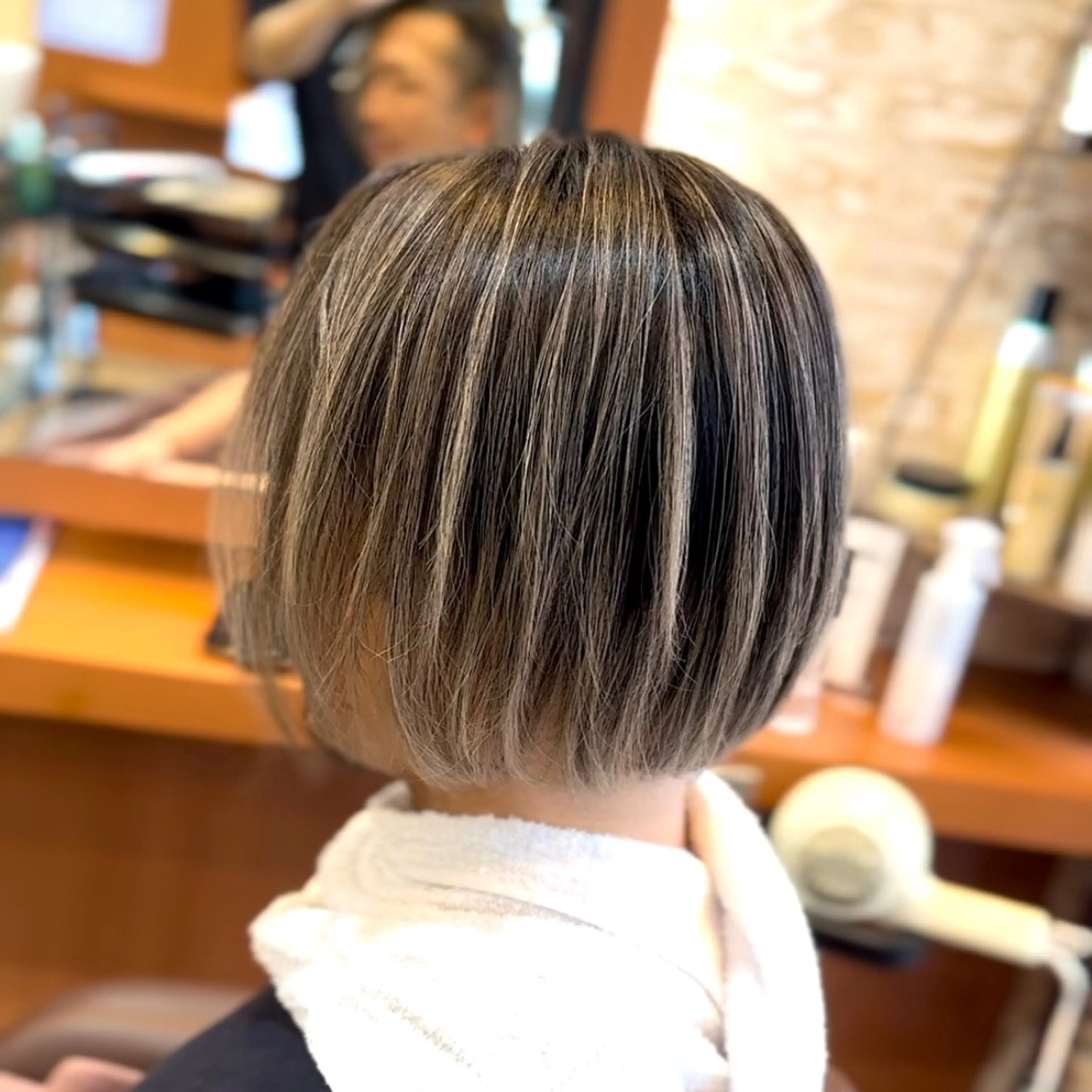 ショート メンズ ヘアカラー トリートメント 美容室ジェミニ所属・小川 修平のヘアスタイル