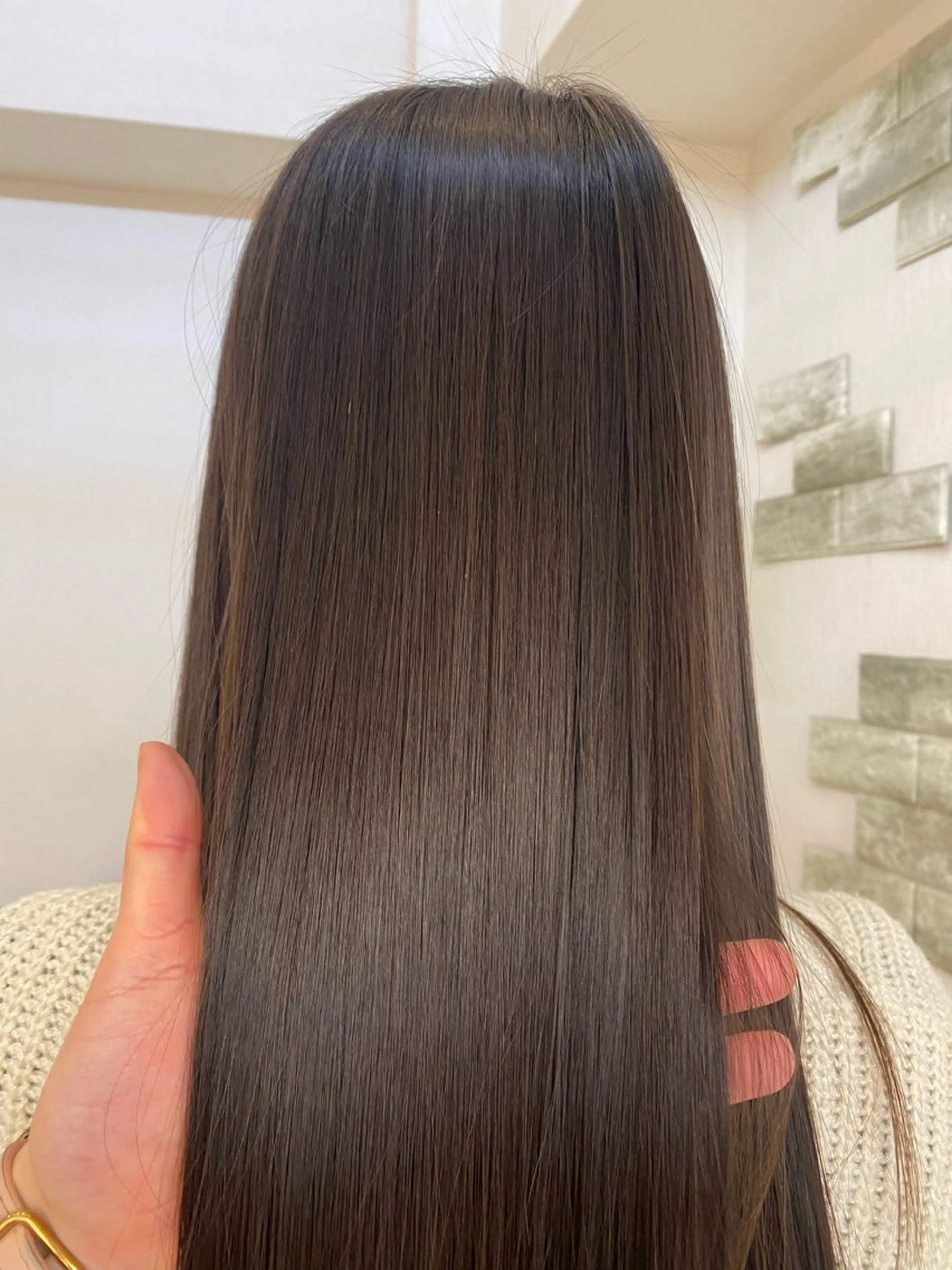 ロング トリートメント ️🫧押上️🫧はな 🫧うる艶パーマのヘアスタイル
