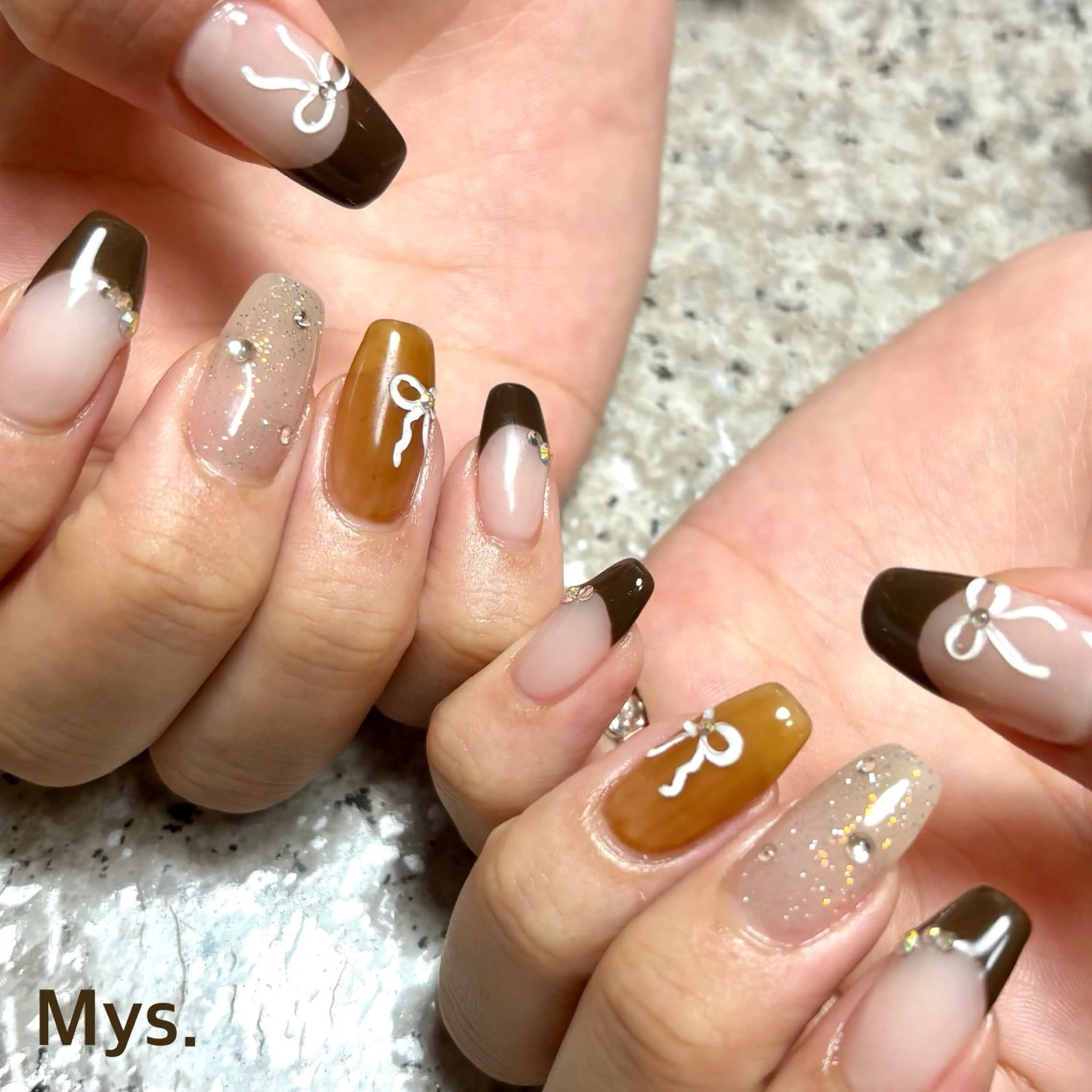 ネイル ハンドネイル Mys. 三上紗紀のネイルデザイン