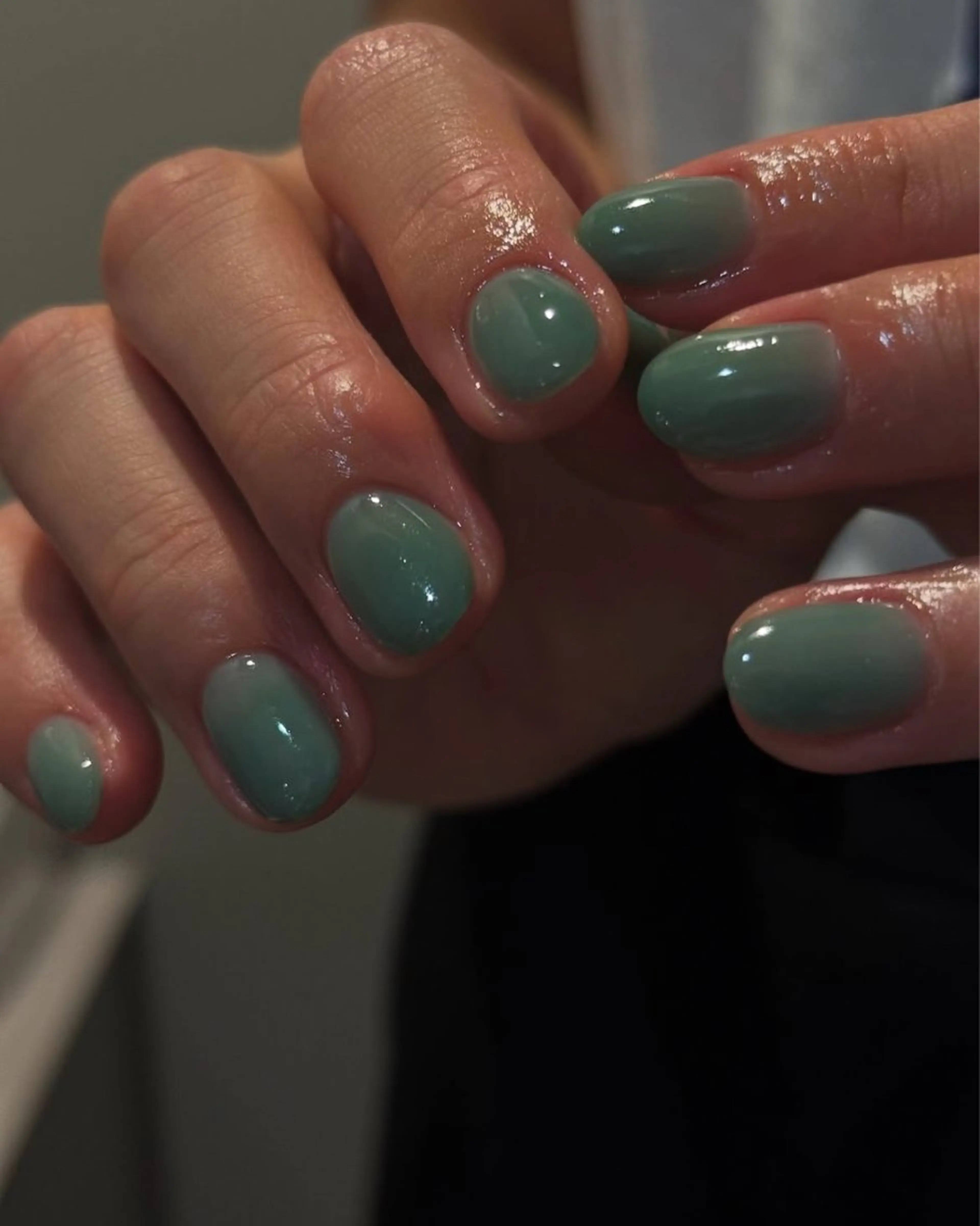 ネイル アートネイル オーロラネイル クリアネイル 長さ出し フレンチネイル ハンドネイル K Kのネイルデザイン