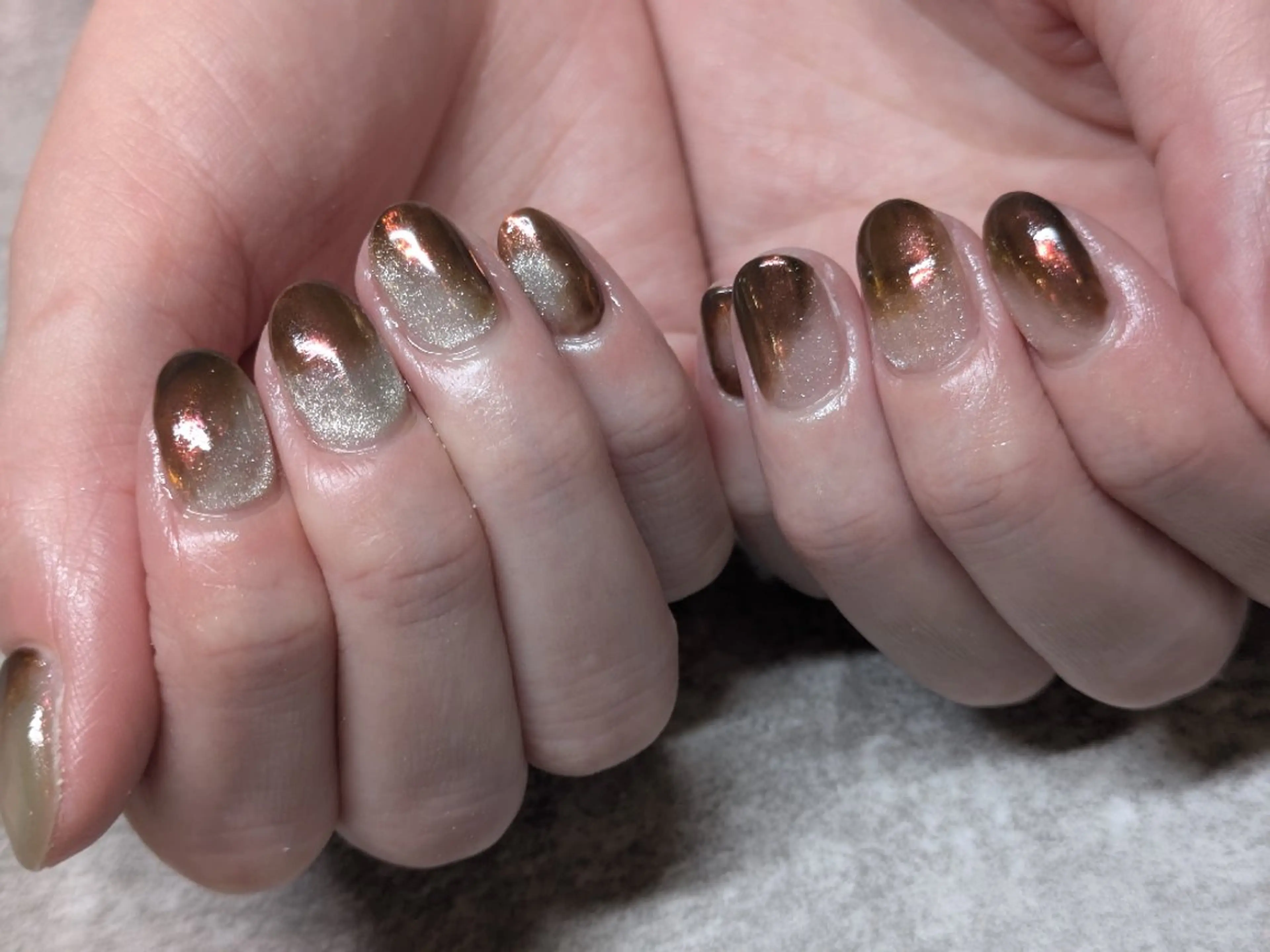 ネイル ハンドネイル ニュアンスネイル 【新宿三丁目】AMIのネイルデザイン