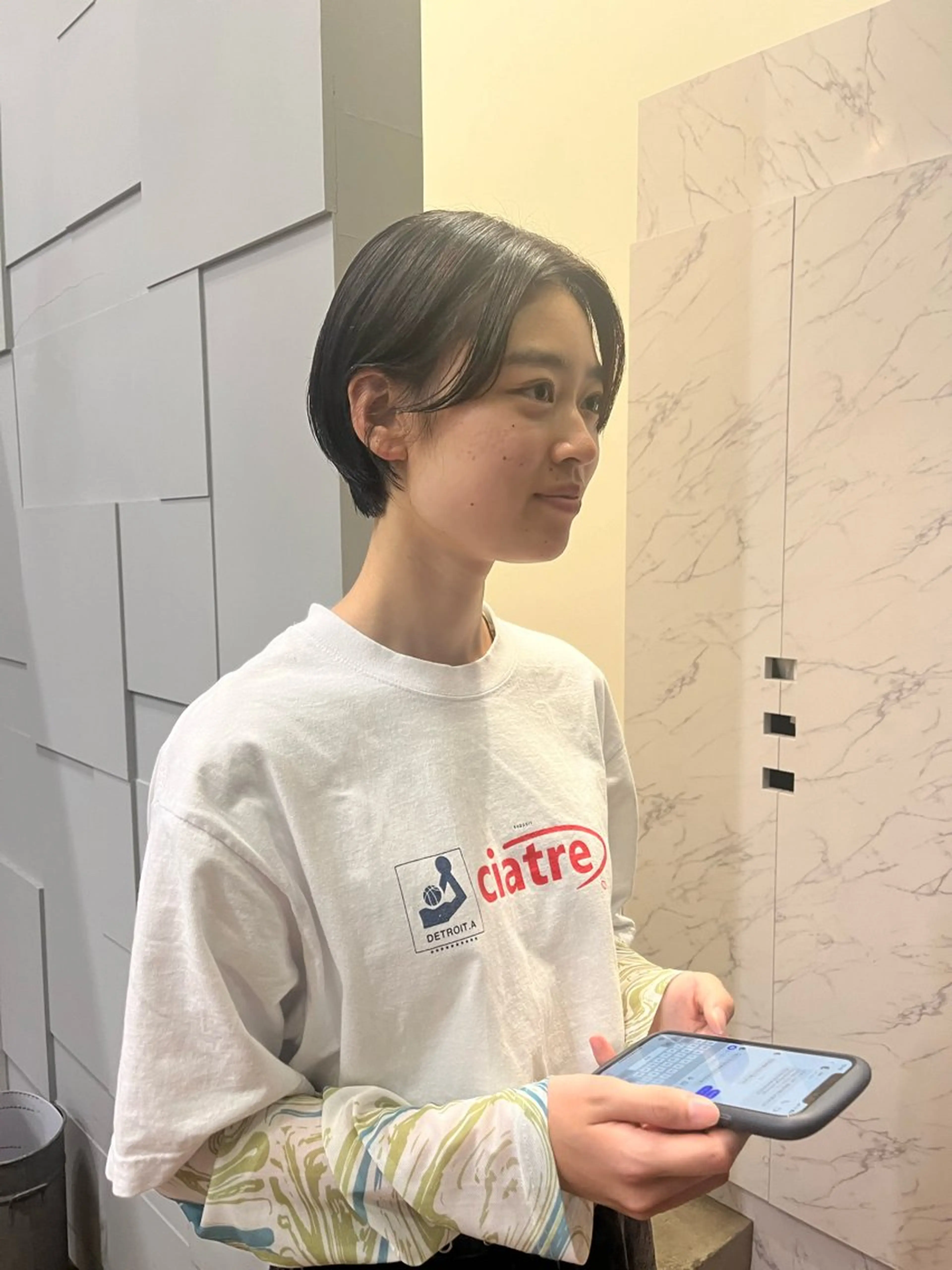 ショート ショートヘア ﾏｽﾀﾞ ｱｲﾘのヘアスタイル