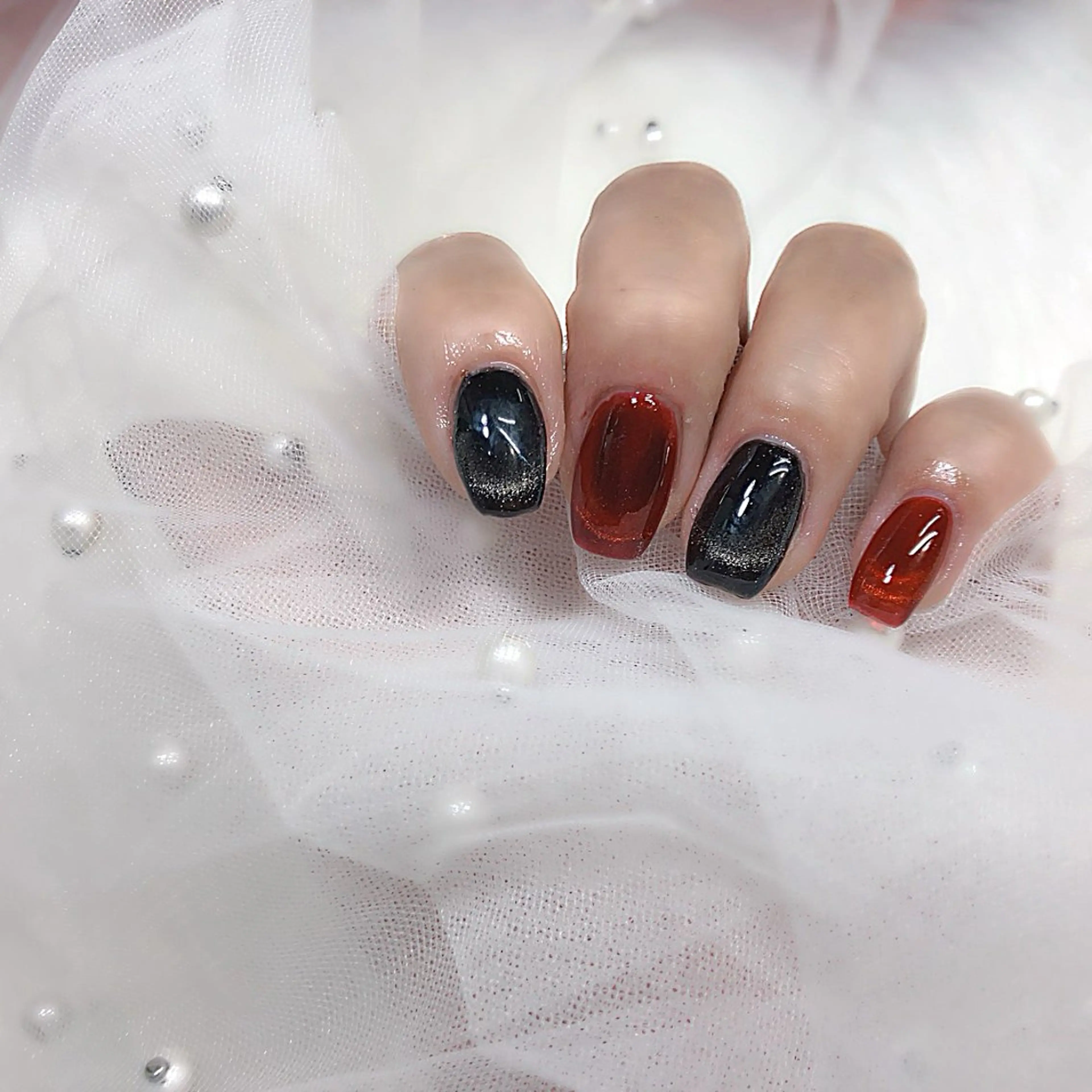 ネイル ハンドネイル 中国整体院中の ネイルサロン💅のネイルデザイン