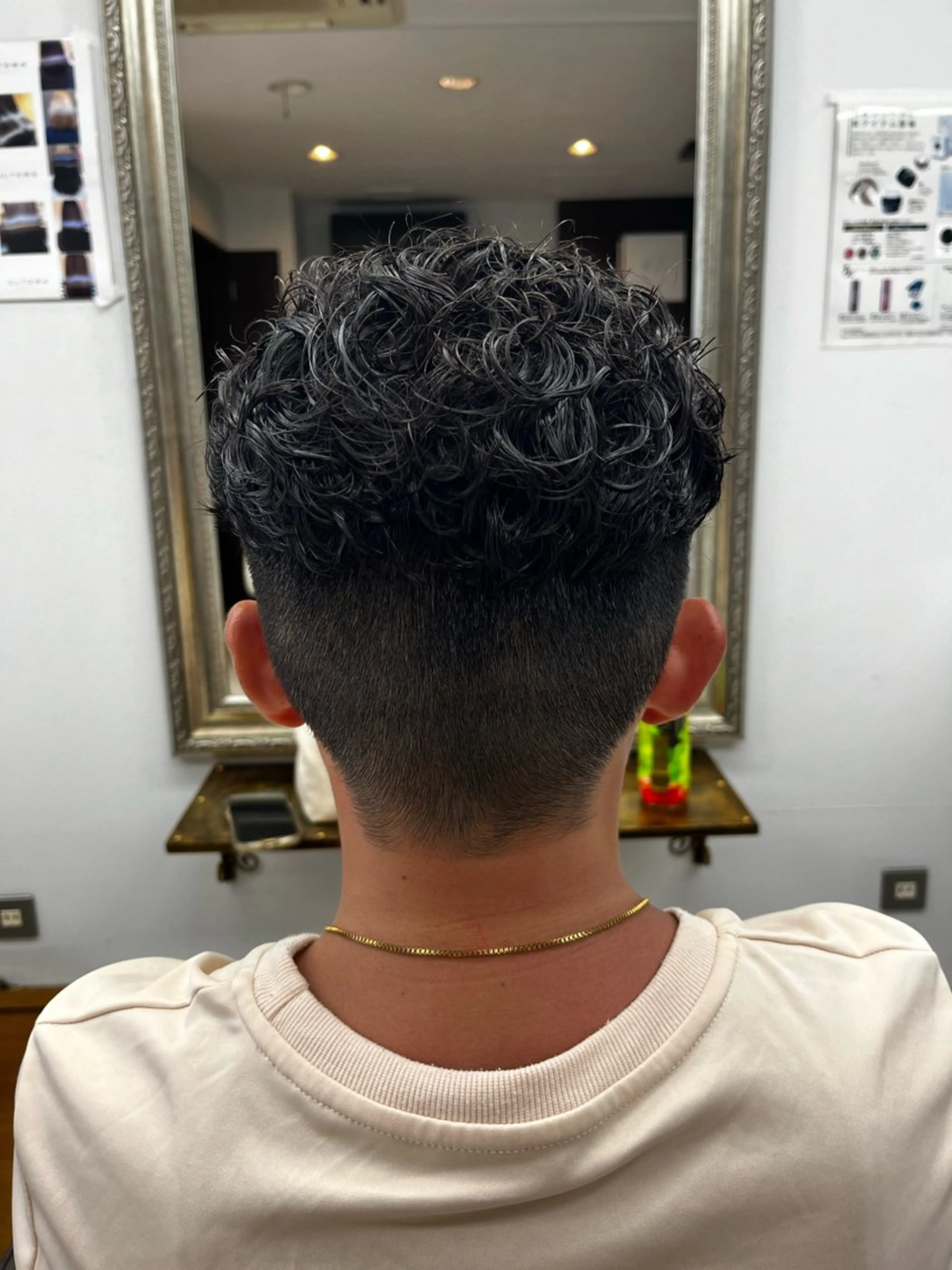 ショート メンズ カット パーマ Crescere所属・小島 凜のヘアスタイル