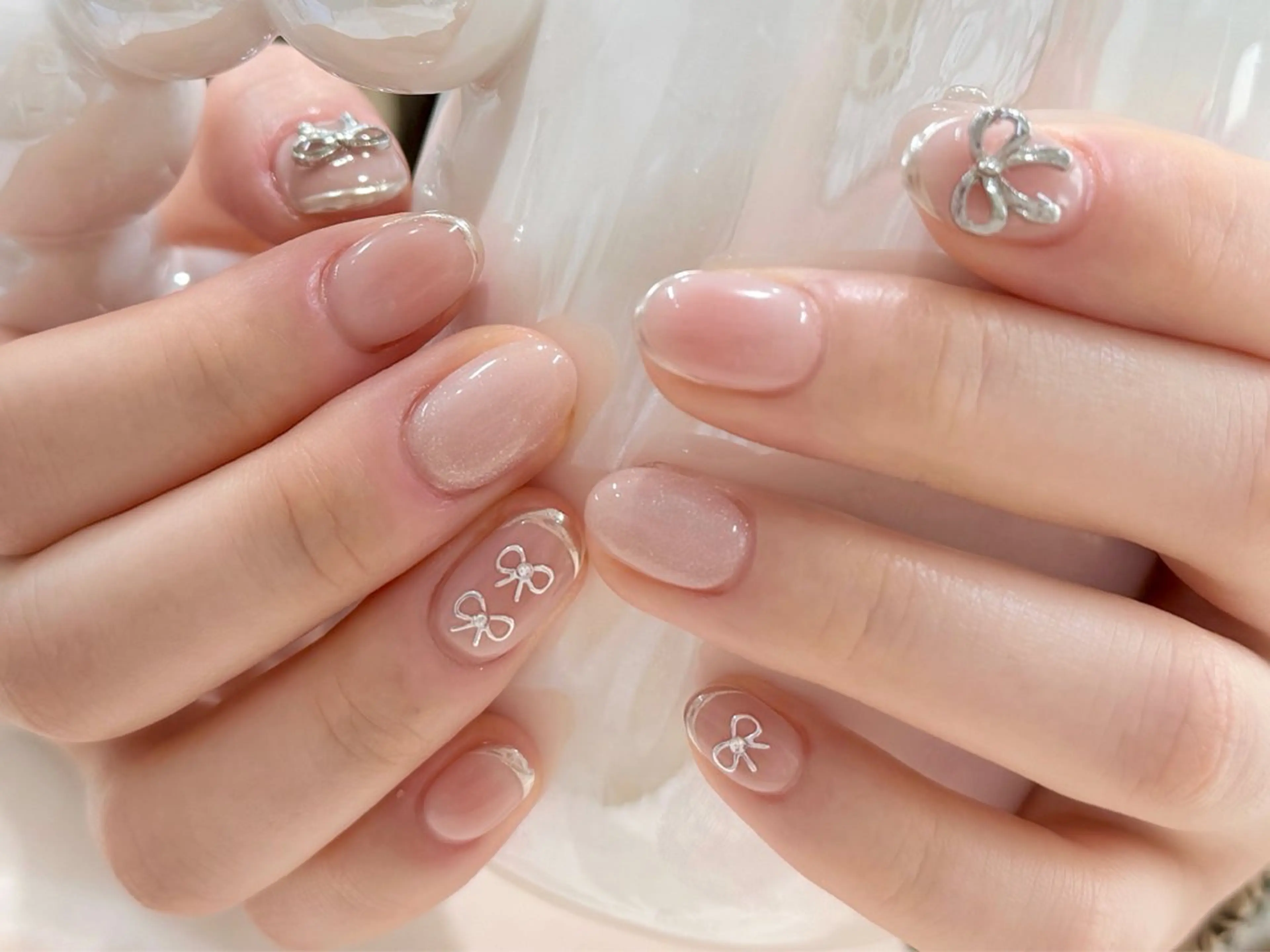 ネイル 持ち込み LE REVE Hinaのネイルデザイン