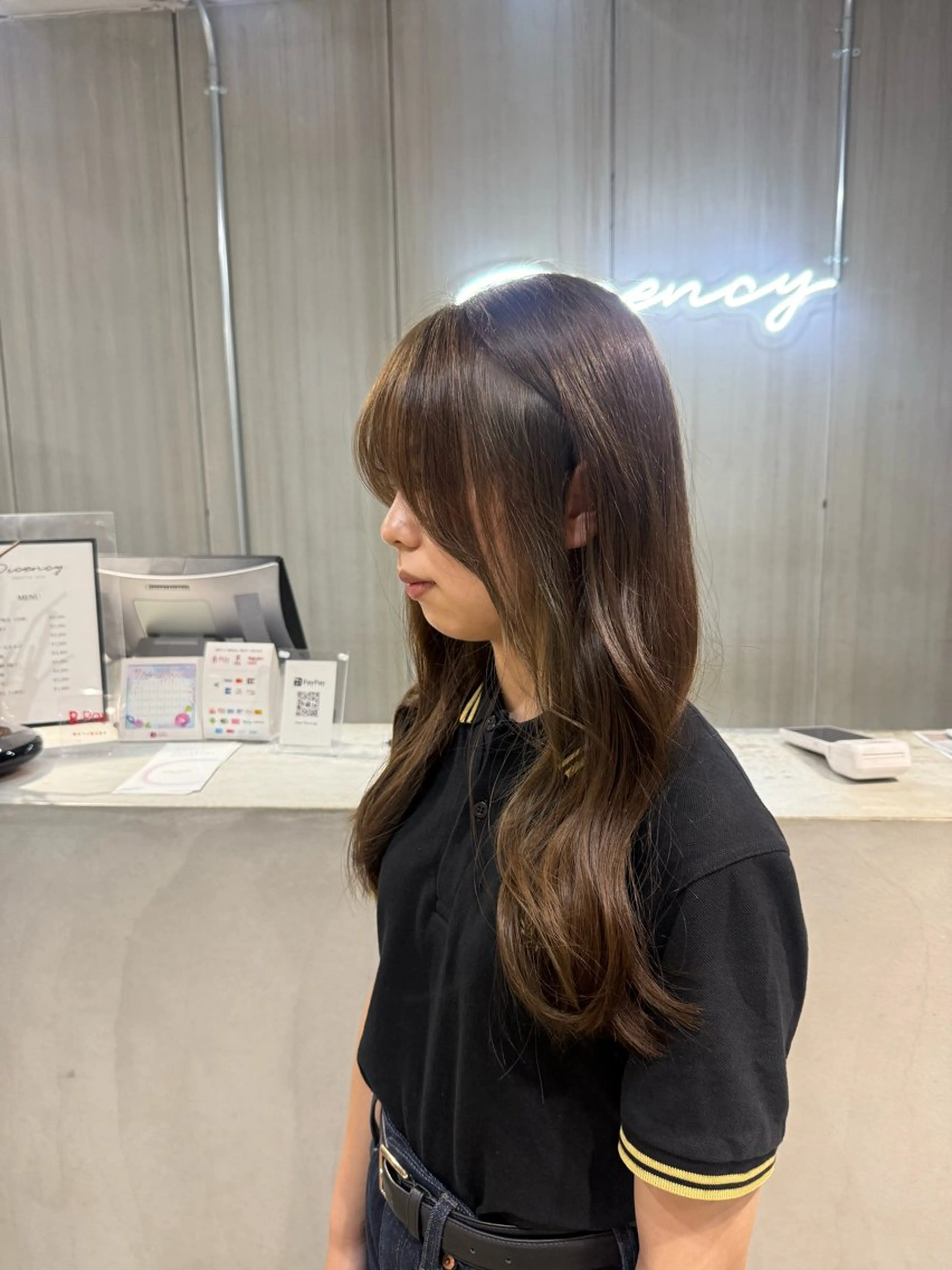 カラー ベージュカラー ブリーチ ブリーチなしカラー ヘアカラー トリートメント Dicency所属・小倉/髪質改善 /カラー/五郡 陽菜のヘアスタイル