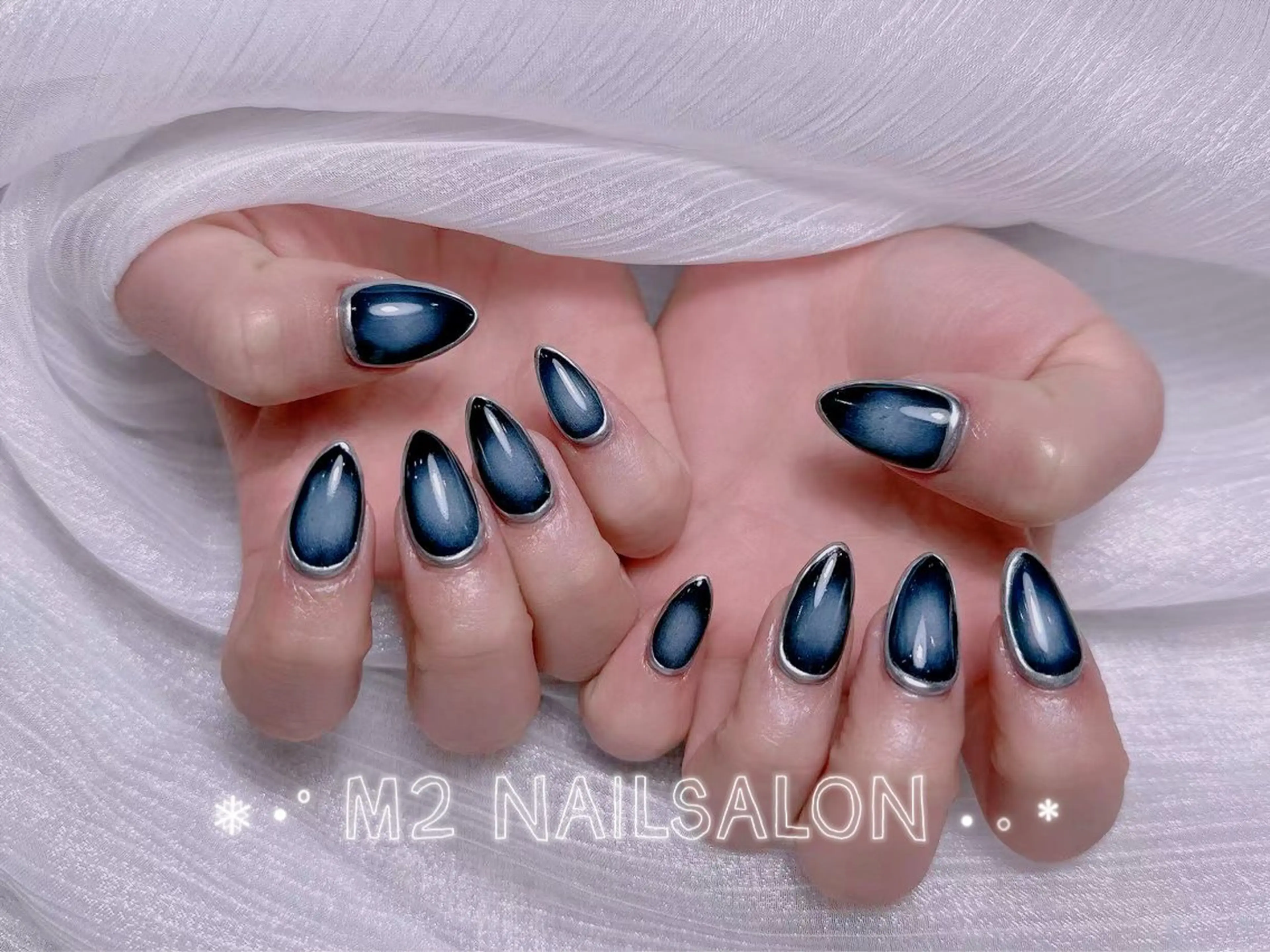 ネイル ハンドネイル 長さだし専門店 M2　rikaのネイルデザイン