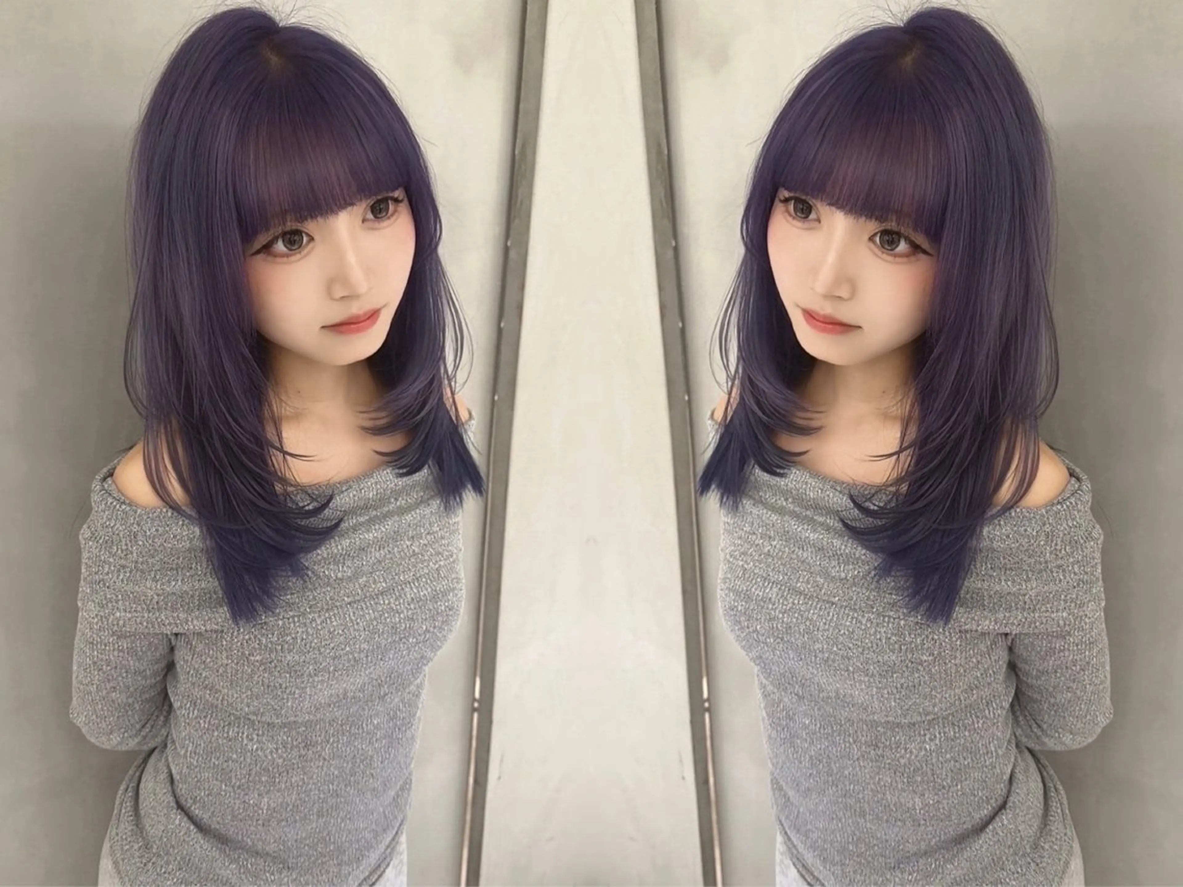 ロング ヘアカラー トリートメント ブリーチで叶える透明 感カラーTakeruのヘアスタイル