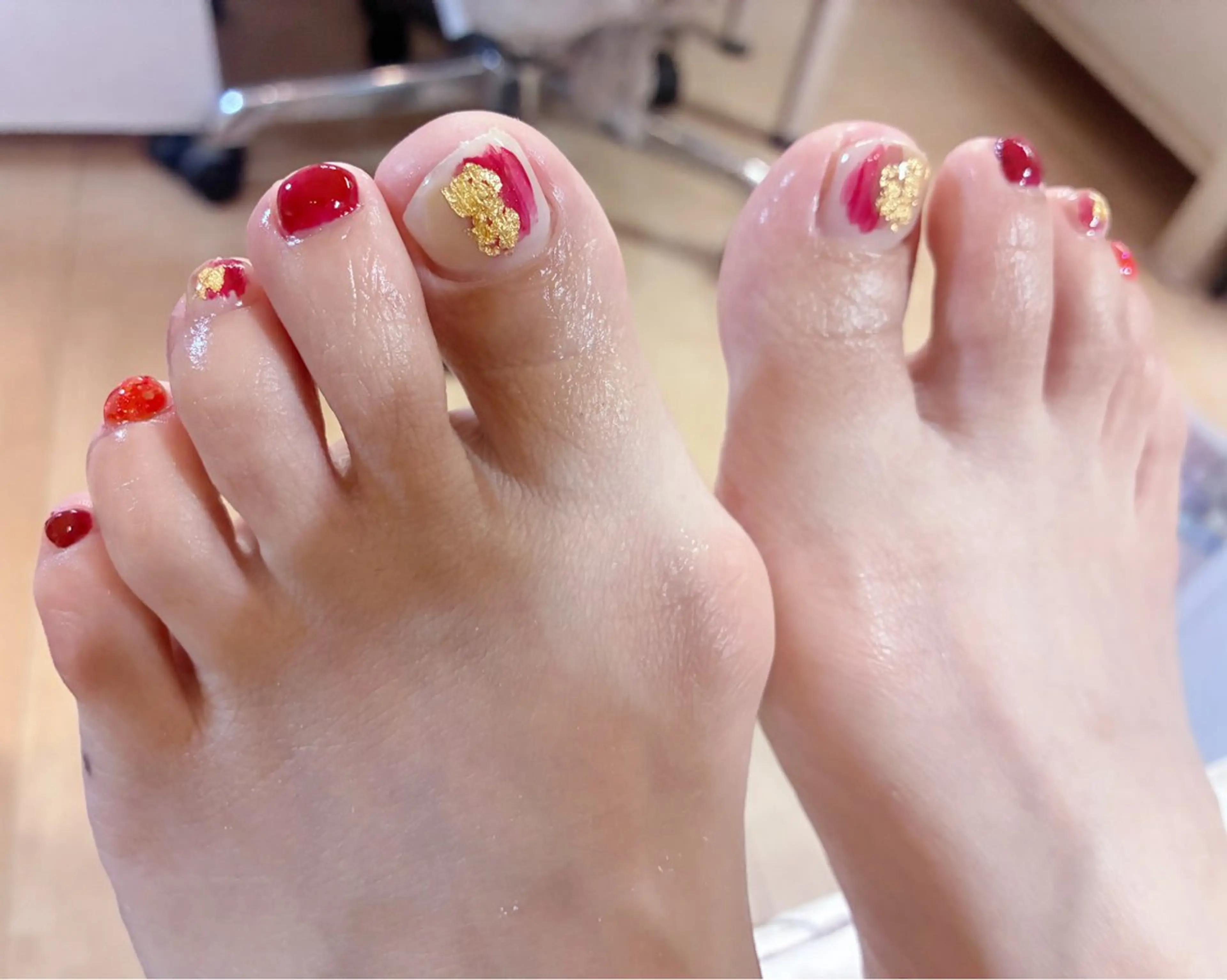 ネイル 鄭 津のネイルデザイン