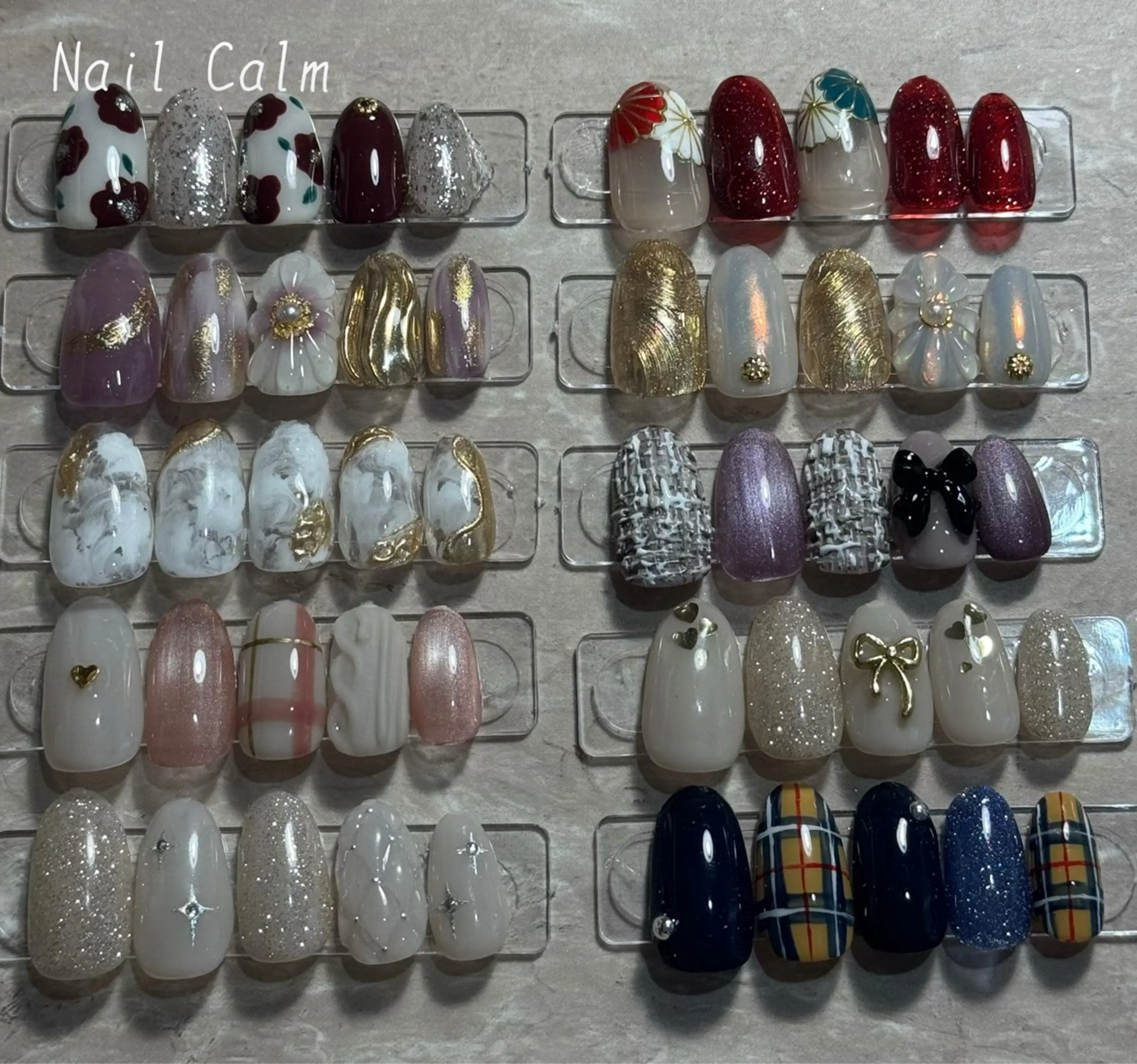 ネイル アートネイル ハンドネイル Nail Calm所属・プライベートサロン Calmのネイルデザイン