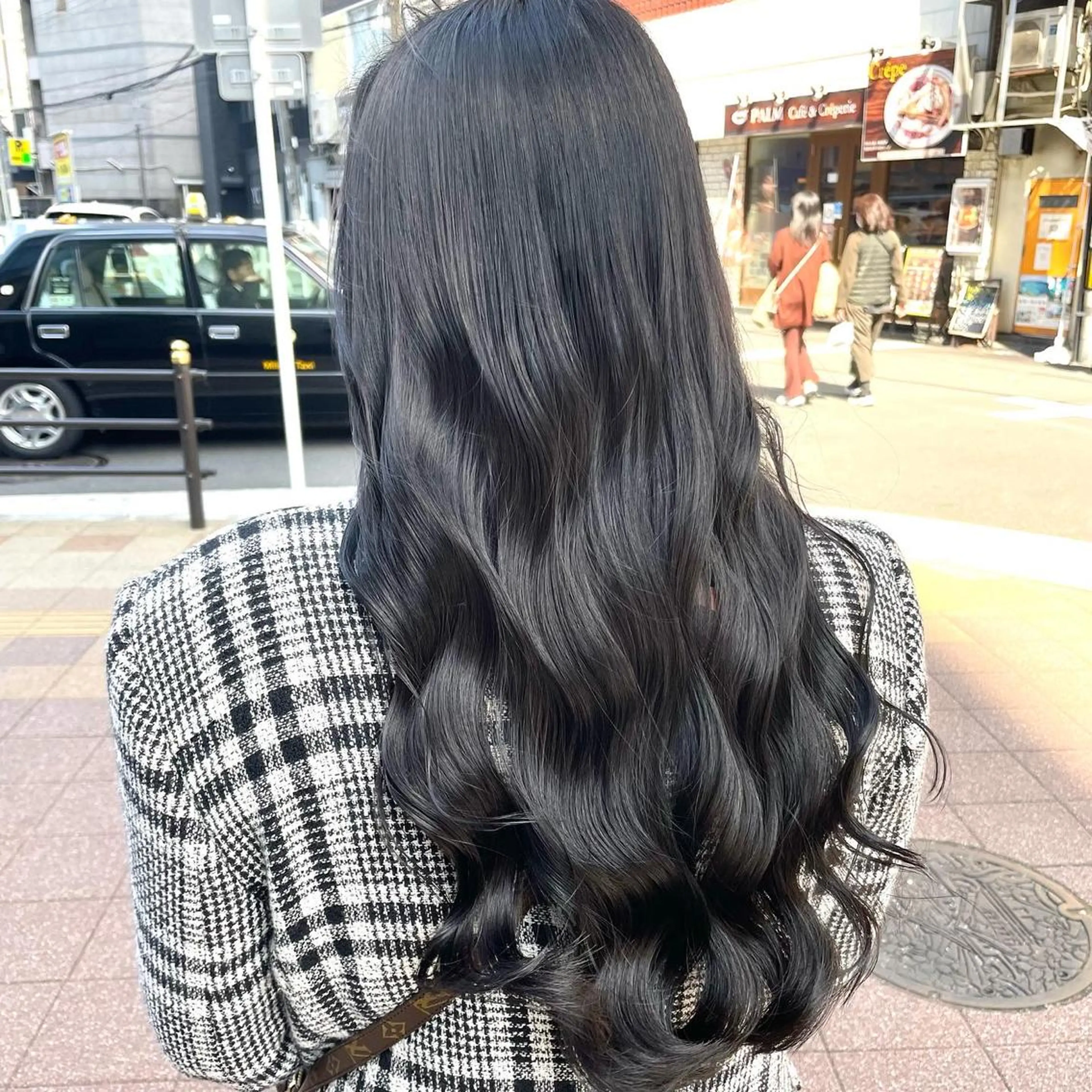 ロング カラー 🔵暗髪　特化🔵 梅田・増田のヘアスタイル