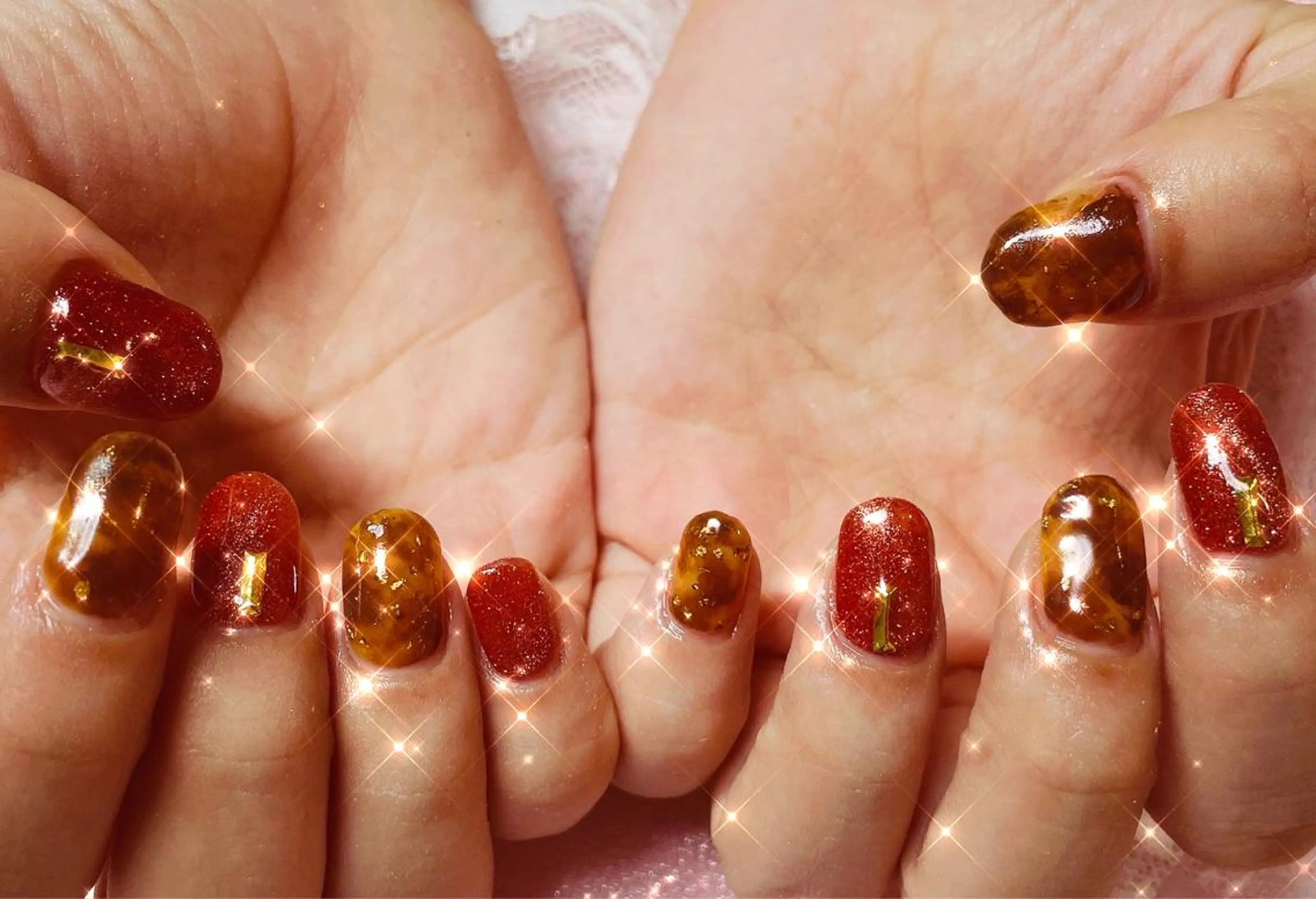 ネイル ハンドネイル twincle nailのネイルデザイン