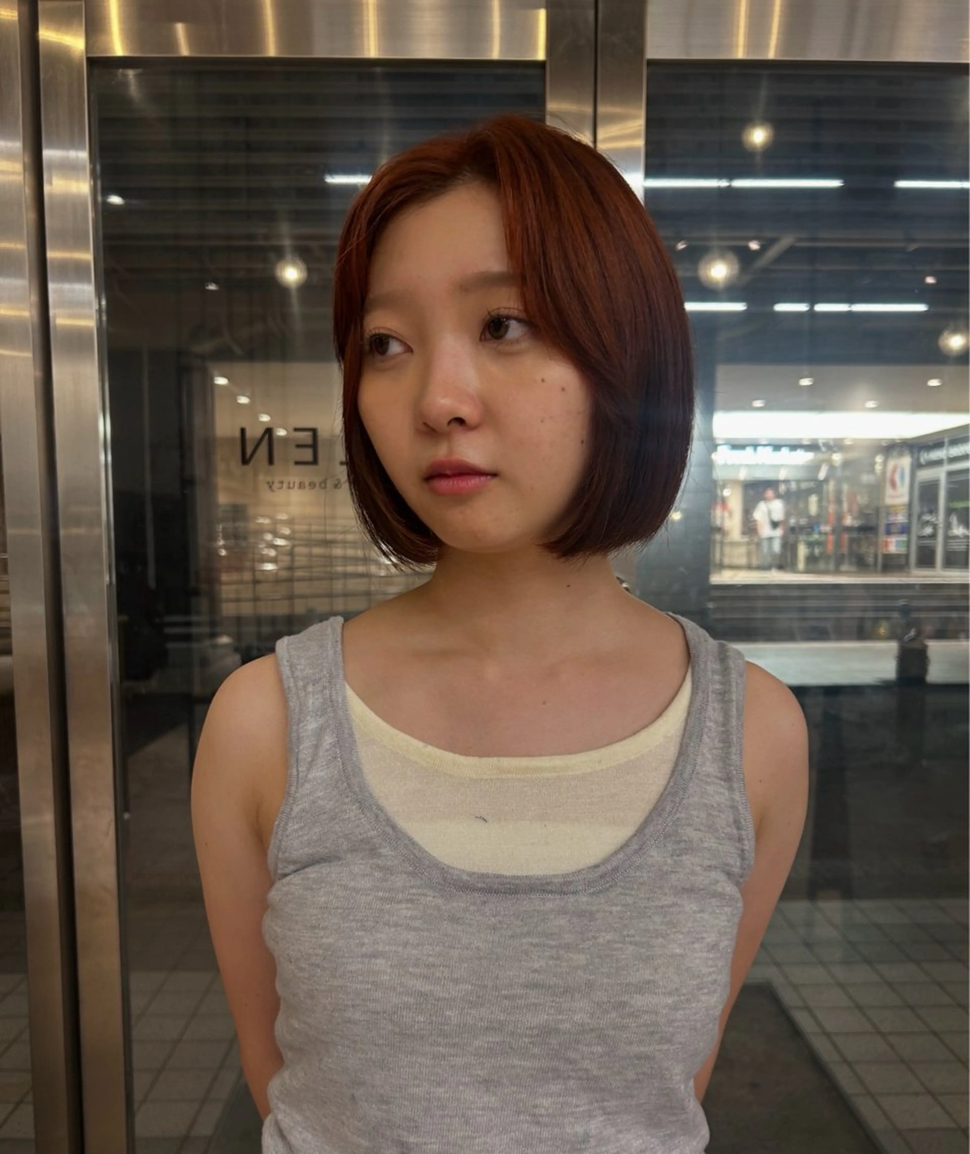 ボブカット➕レイヤーの写真