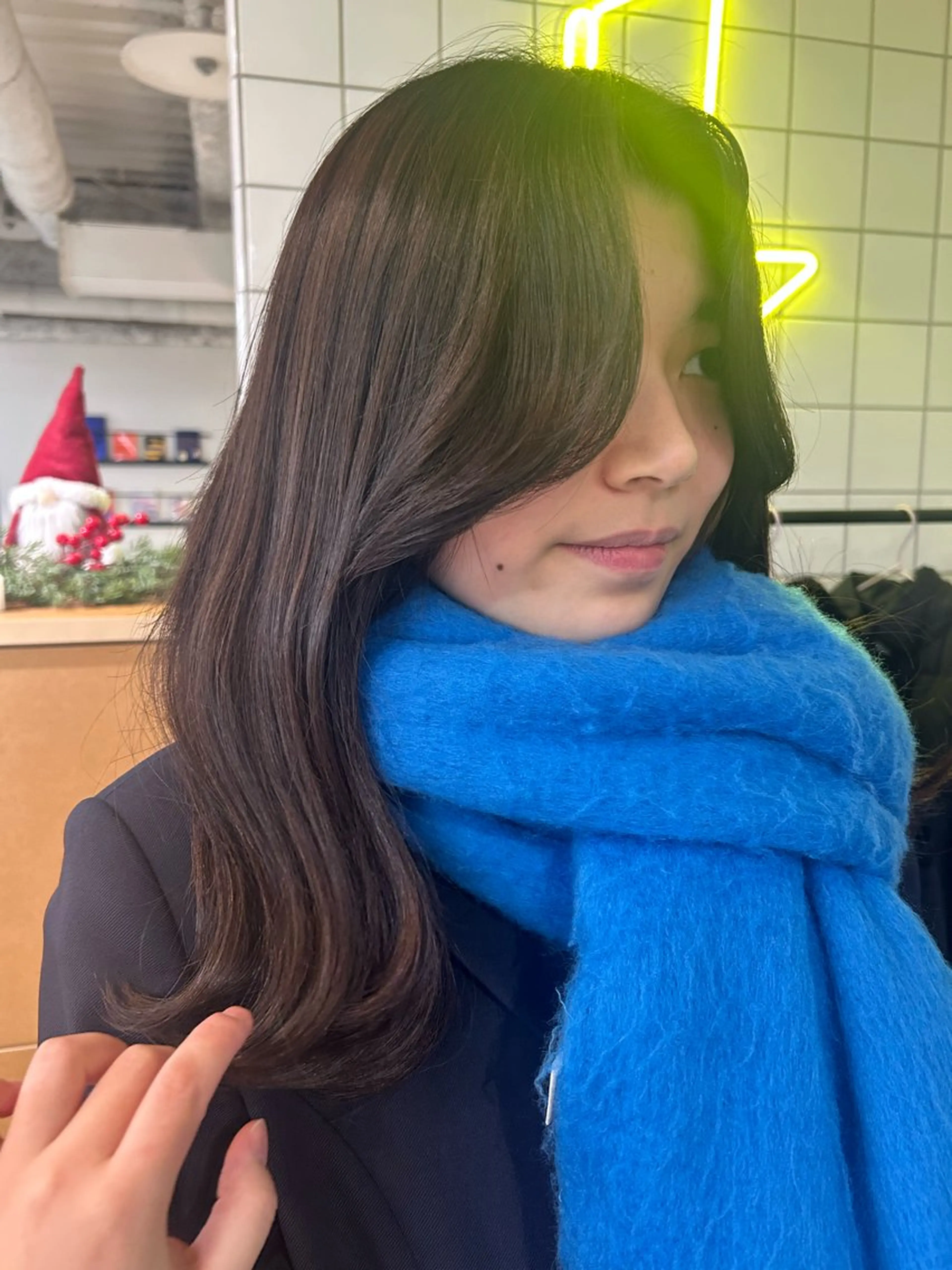 ロング カットモデル募集/ 万代/関谷　朋実のヘアスタイル