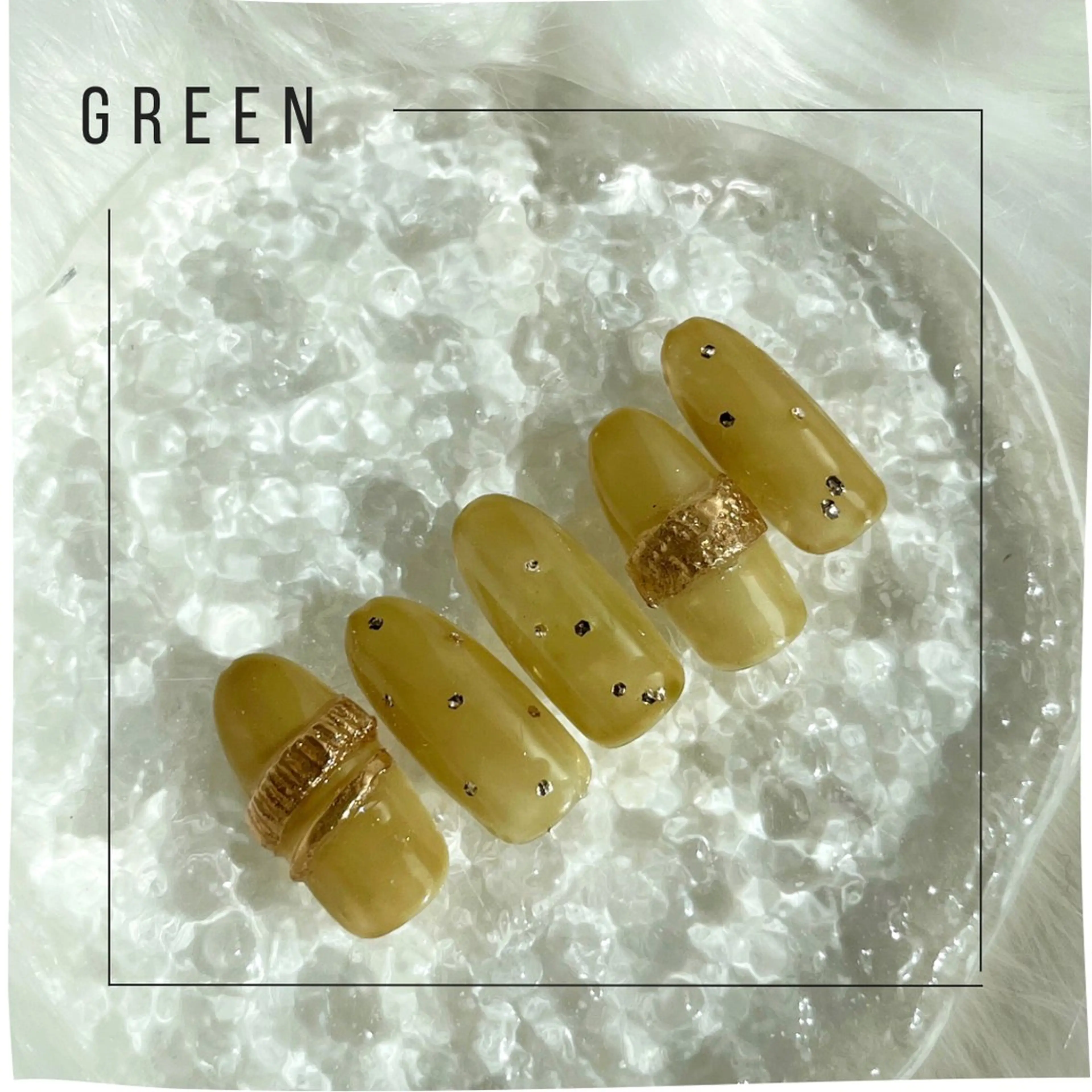 ネイル ピスタチオネイル ハンドネイル nail salon epeのネイルデザイン