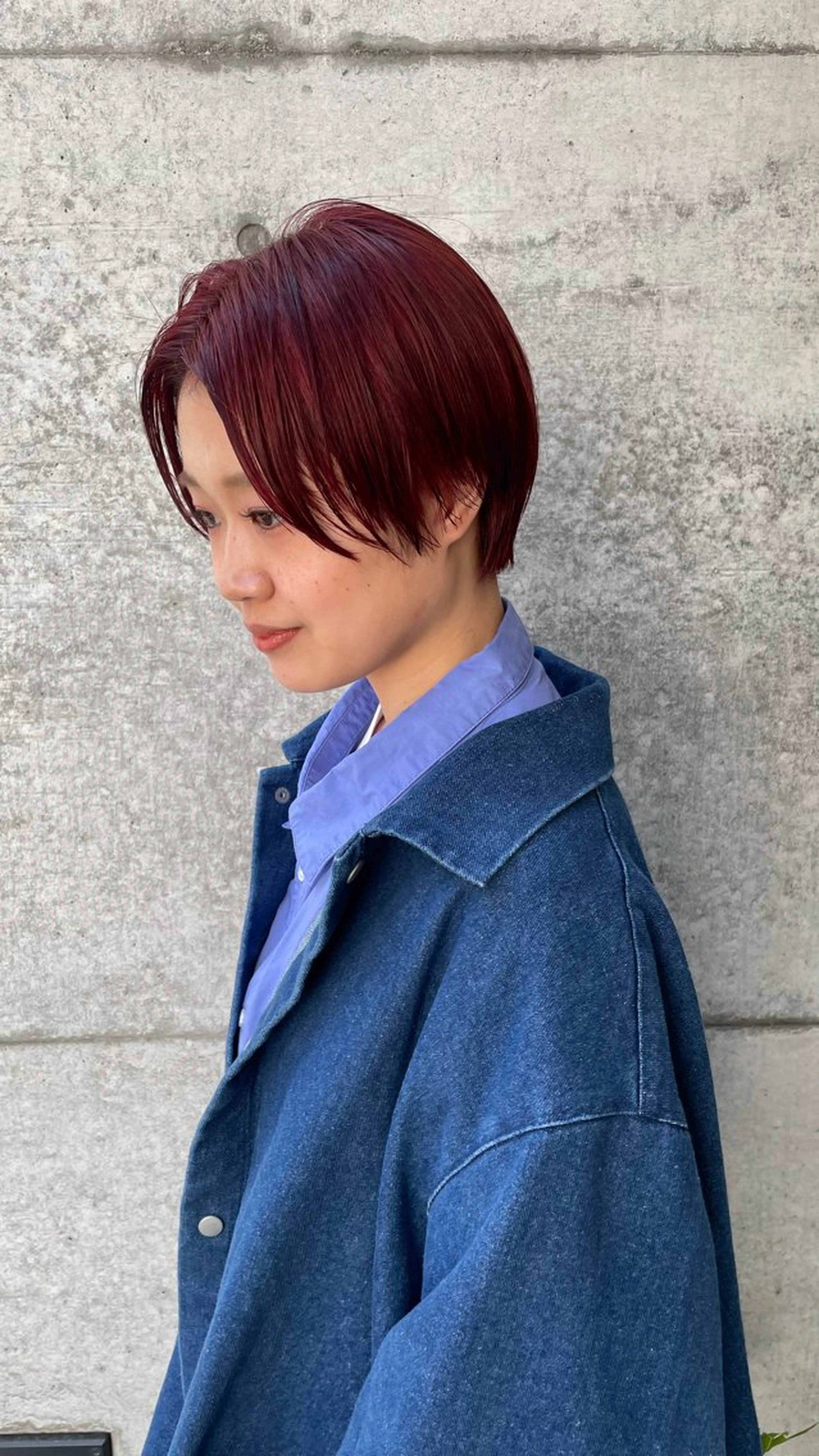 ショート カラー カット ヘアカラー トリートメント 南堀江🌿パーマ Tetsu【テツ】のヘアスタイル