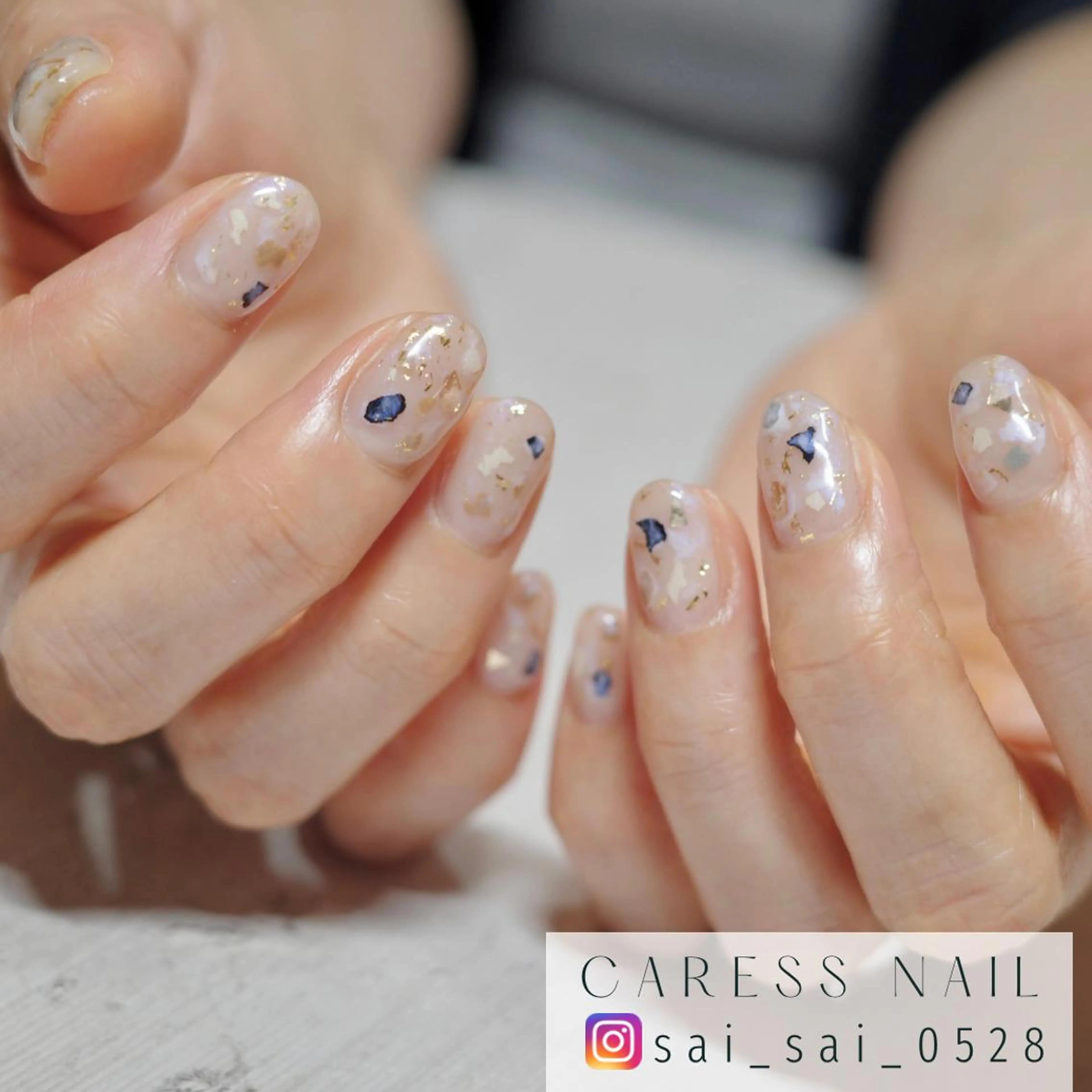 ネイル caress  nail カレスネイル　代々木上原所属・カレスネイル さいのネイルデザイン