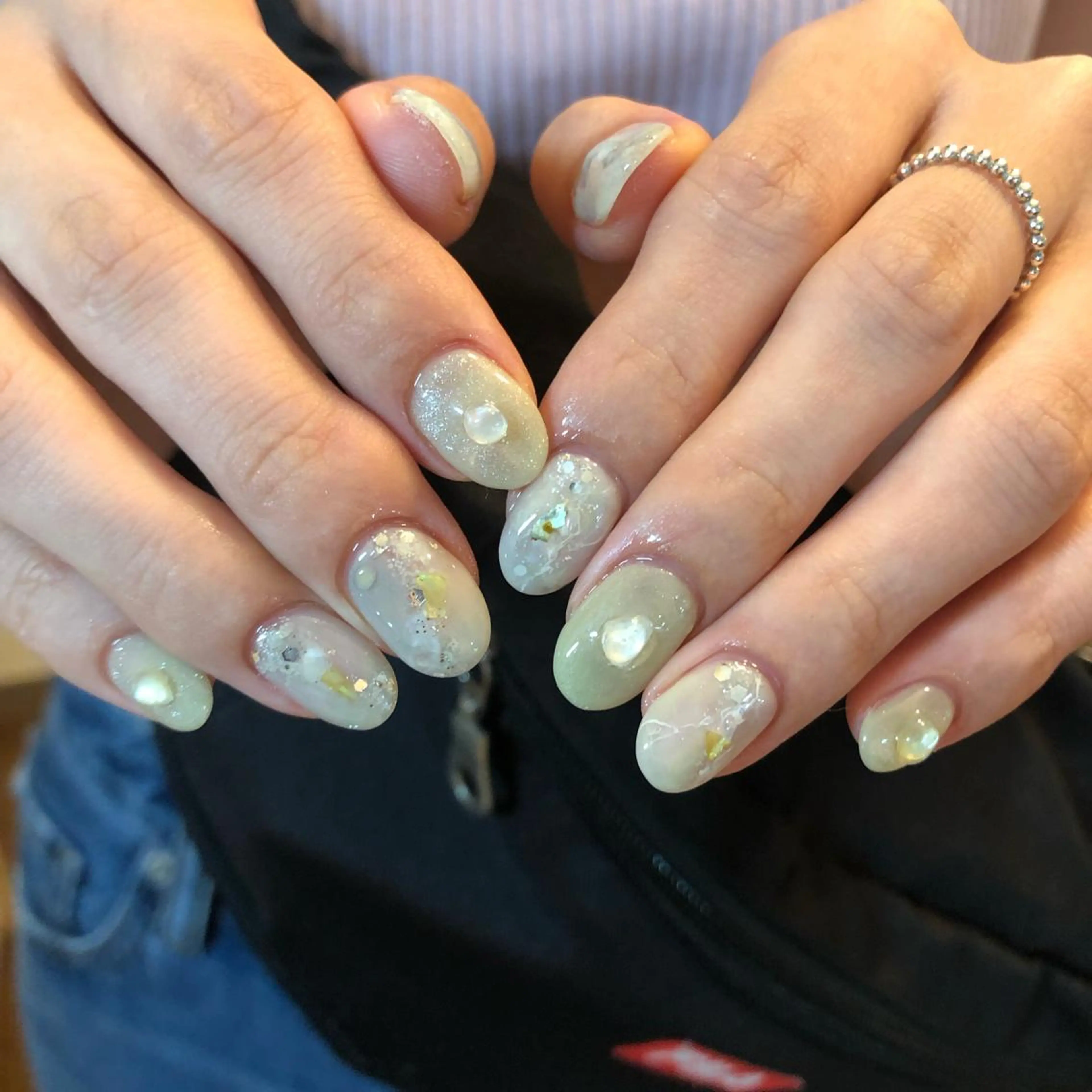 ネイル ハンドネイル フットネイル ハンドケア Nes.Nail所属・Miyagi Asamiのネイルデザイン