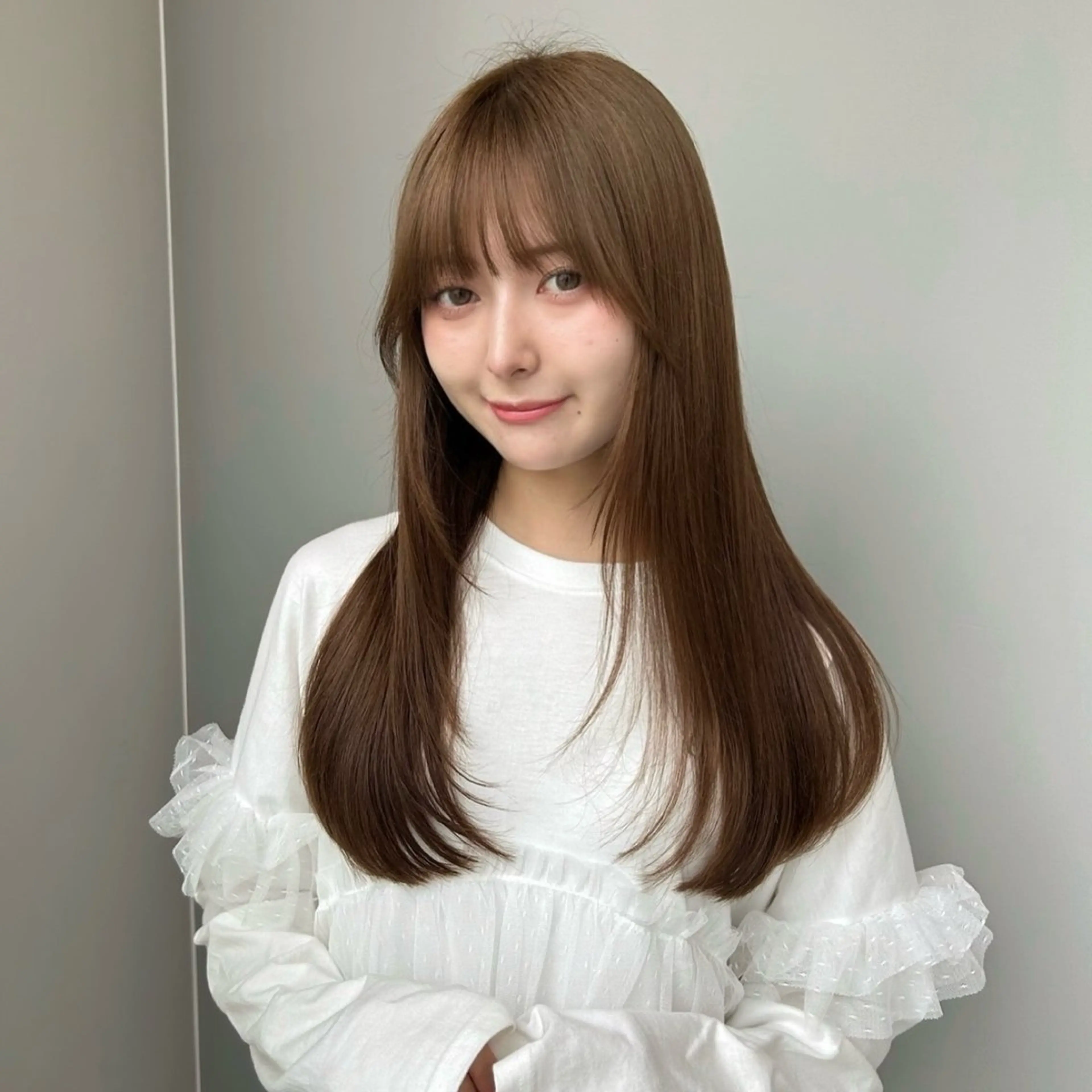 ロング TRICCA 銀座所属・奏羽　"ショート ・ボブ ・レイヤー"のヘアスタイル