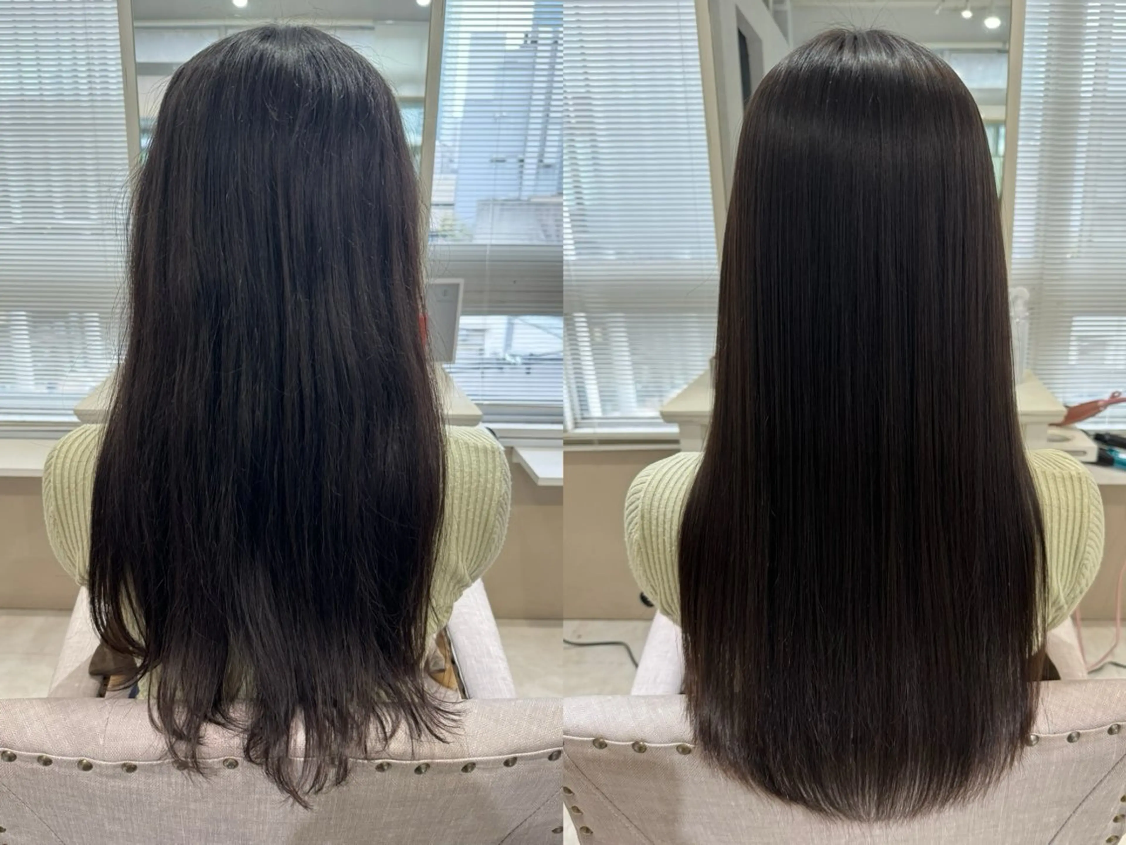 ロング カット 縮毛矯正 トリートメント 髪質改善×縮毛矯正 Core梅田　片山のヘアスタイル
