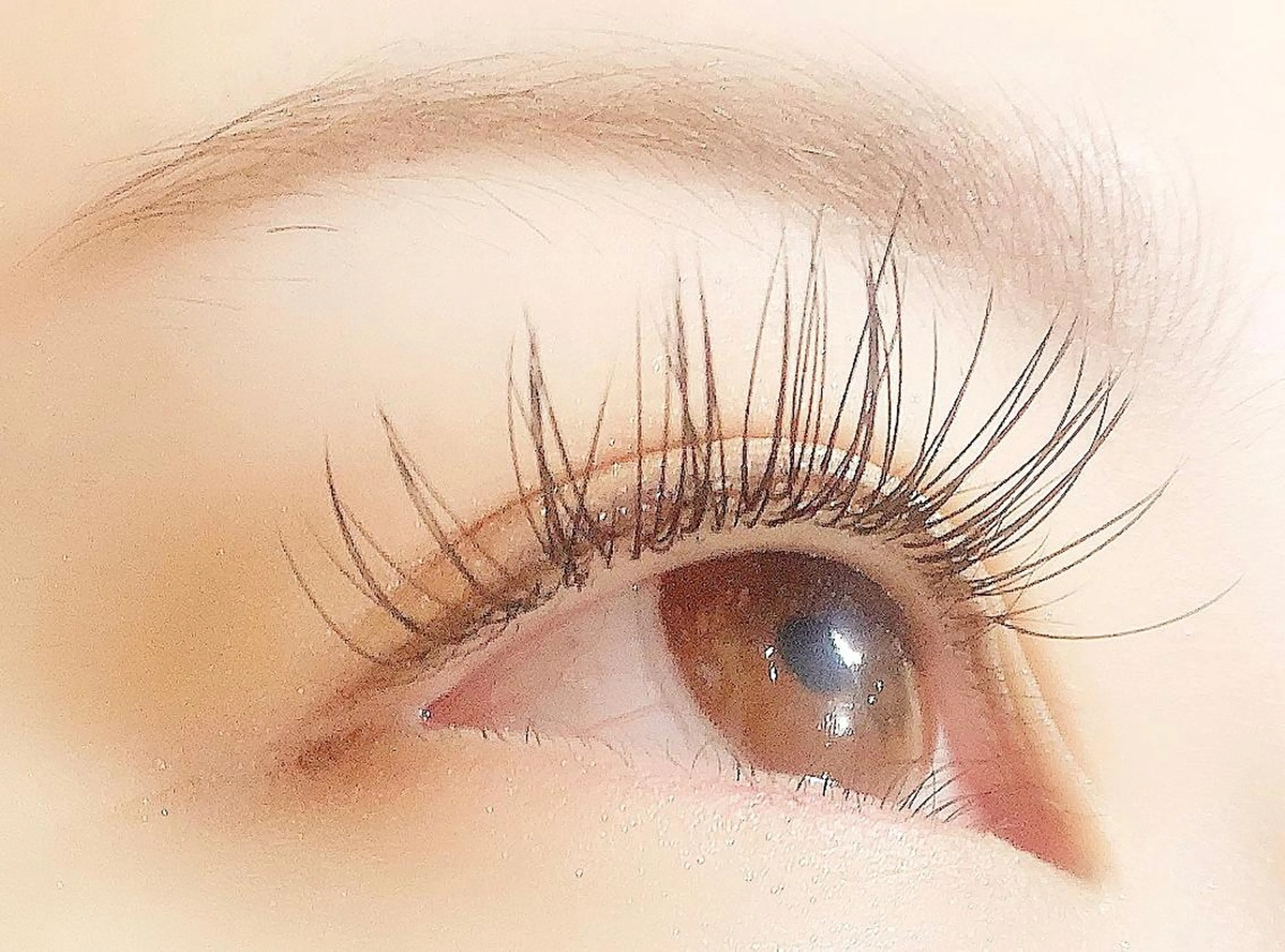 マツエク・マツパ Cカール キュート フラットラッシュ Lanhr所属・【Lanhr】 🕊aya🕊のマツエク・マツパデザイン