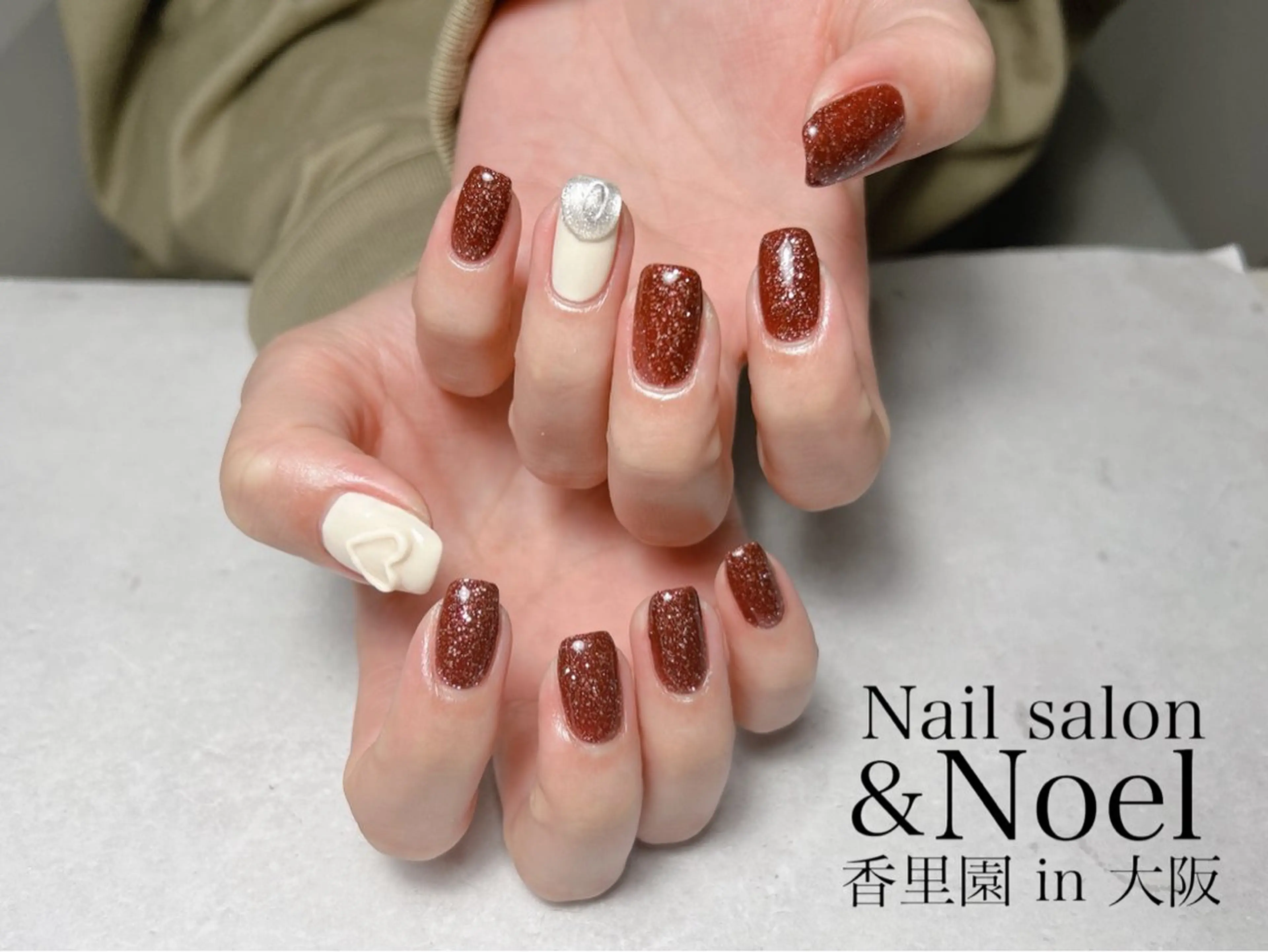 ネイル ハンドネイル Nailsalon  &Noel所属・もも 🍑のネイルデザイン